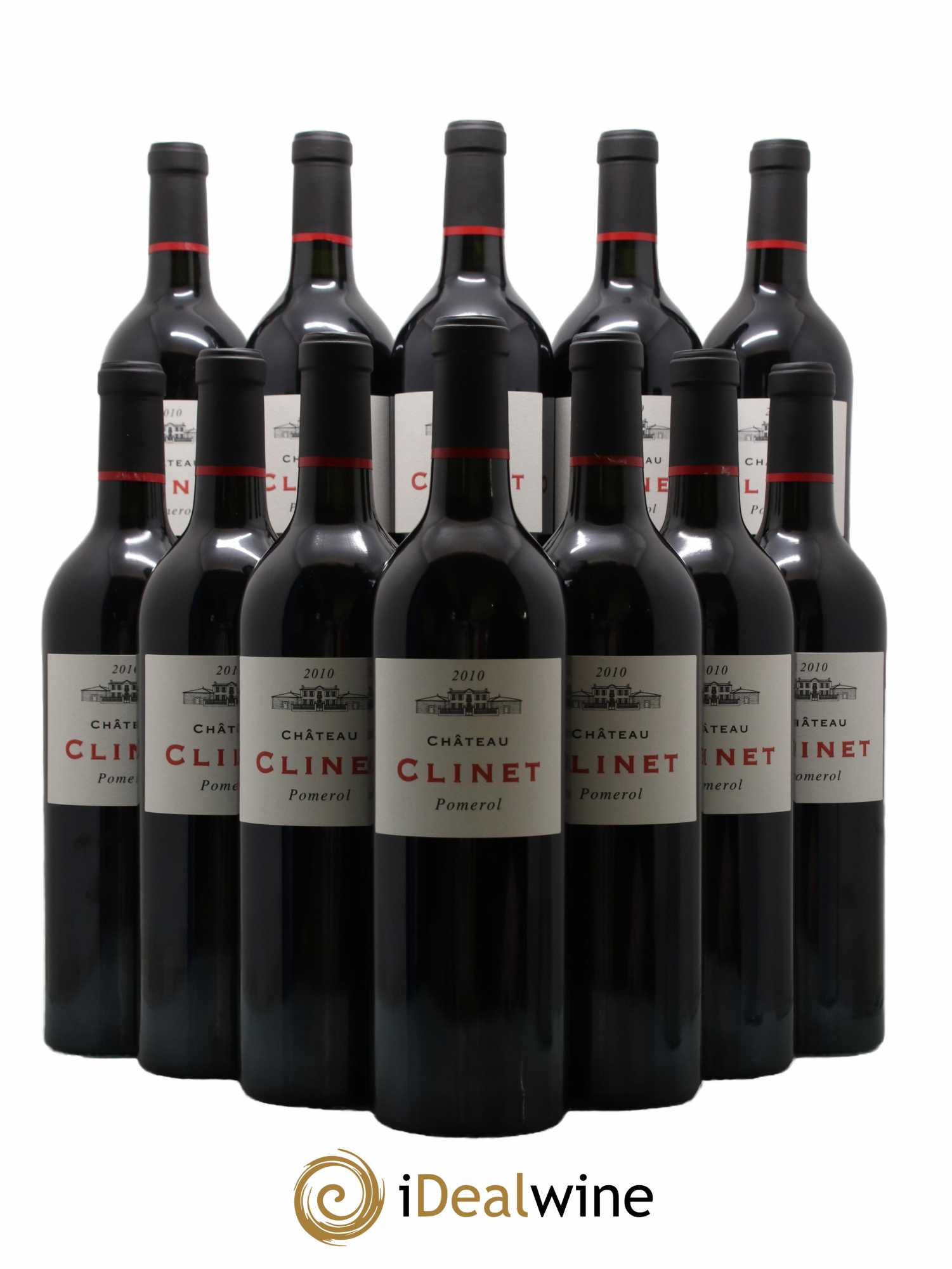 Château Clinet 2010 - Lot de 12 bouteilles - 0