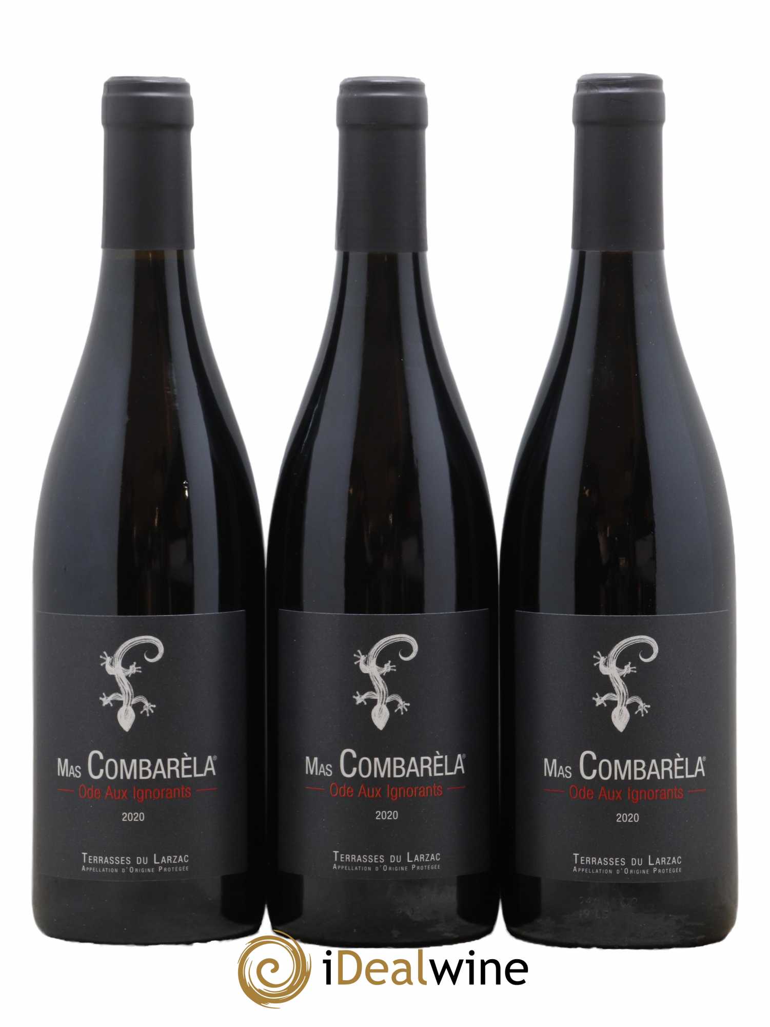 Terrasses du Larzac Ode Aux Ignorants Mas Combarela  2020 - Lot of 3 bottles - 0