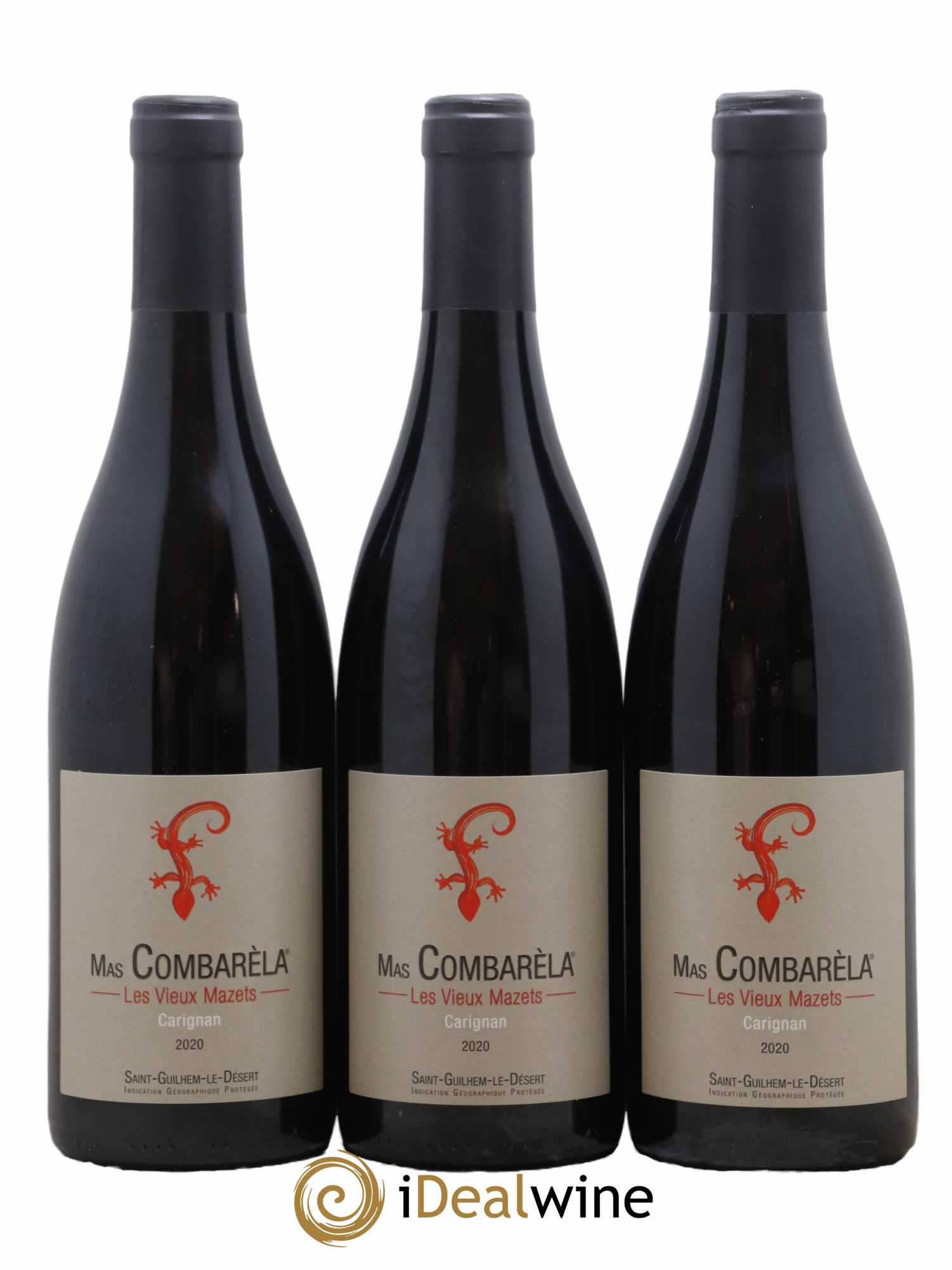 Languedoc Vieux Mazets Mas Combarela 2020 - Lot of 3 bottles - 0