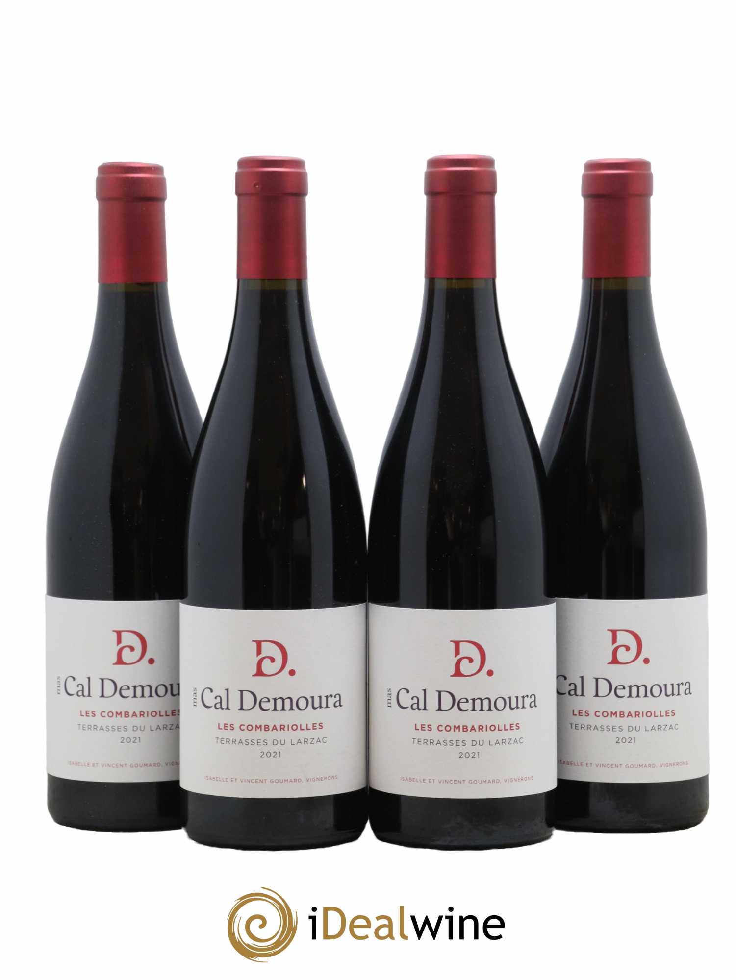 Terrasses du Larzac Les Combariolles Mas Cal Demoura  2021 - Lot de 4 bouteilles - 0