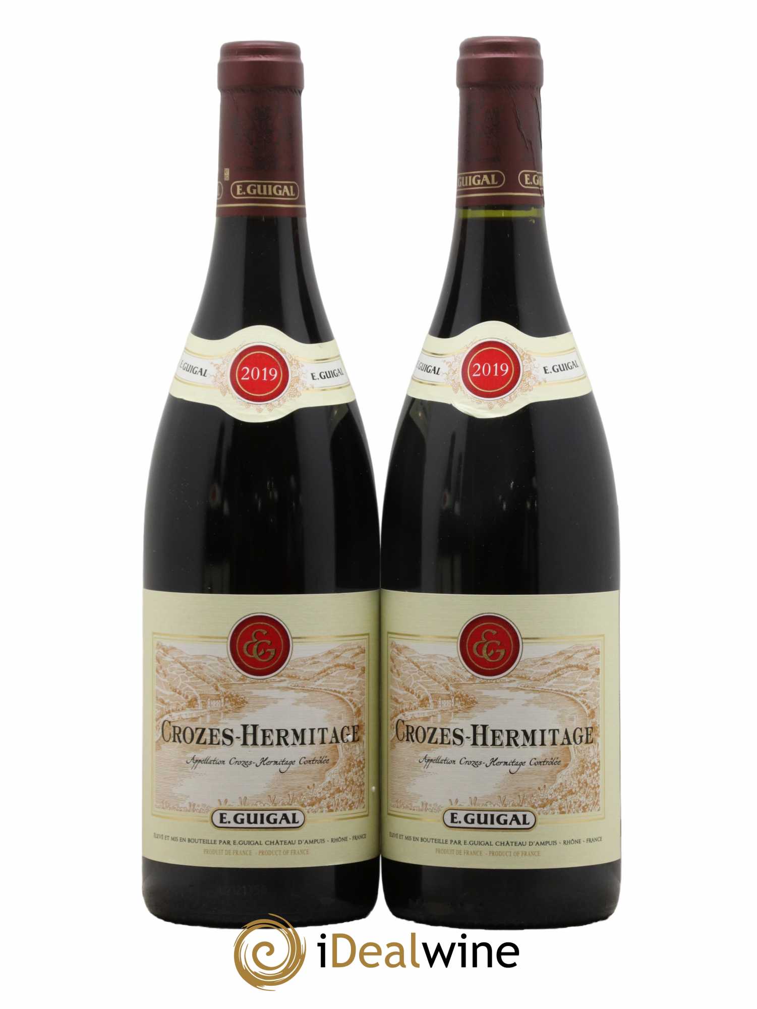 Crozes-Hermitage Guigal 2019 - Lotto di 2 bottiglie - 0