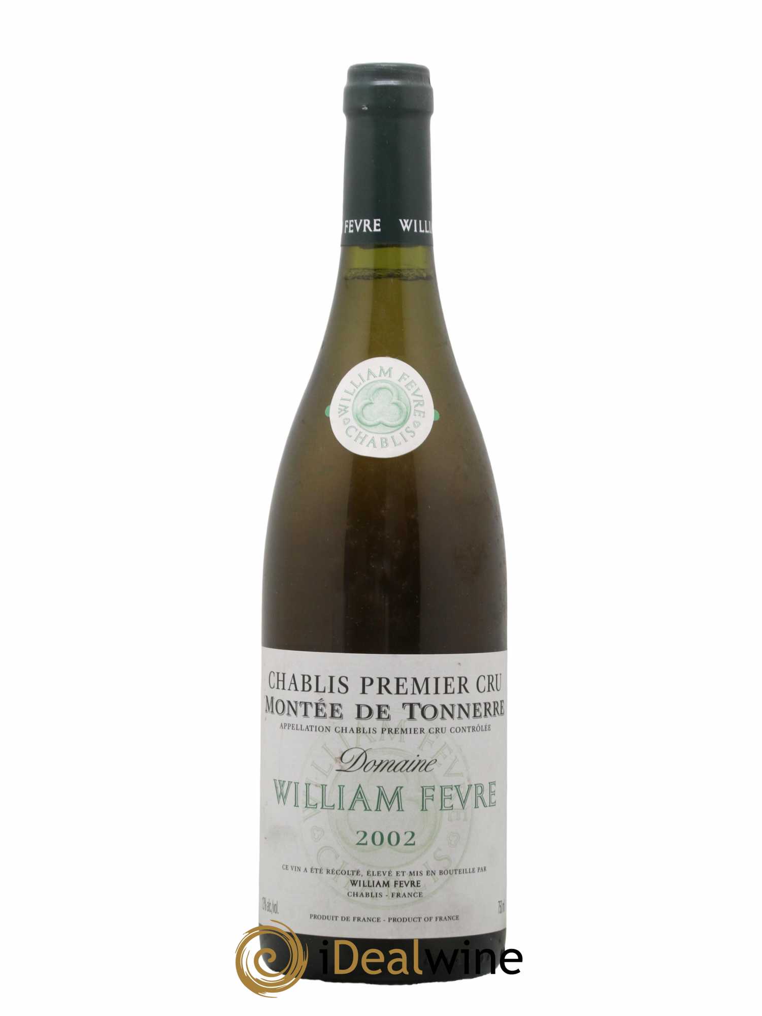 Chablis 1er Cru Montée de Tonnerre William Fèvre  2002 - Posten von 1 Flasche - 0