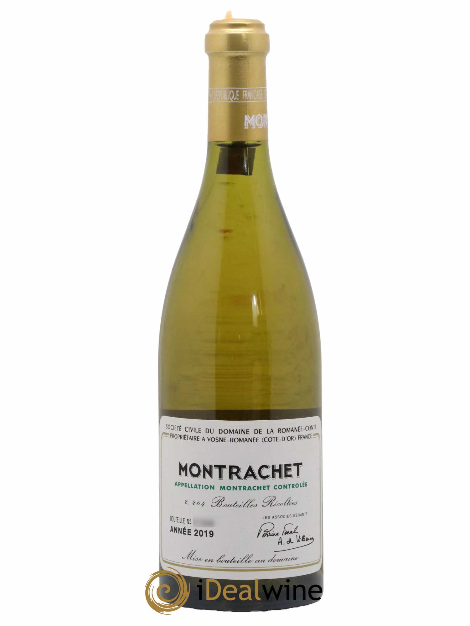 Montrachet Grand Cru Domaine de la Romanée-Conti 2019 - Lotto di 1 bottiglia - 0