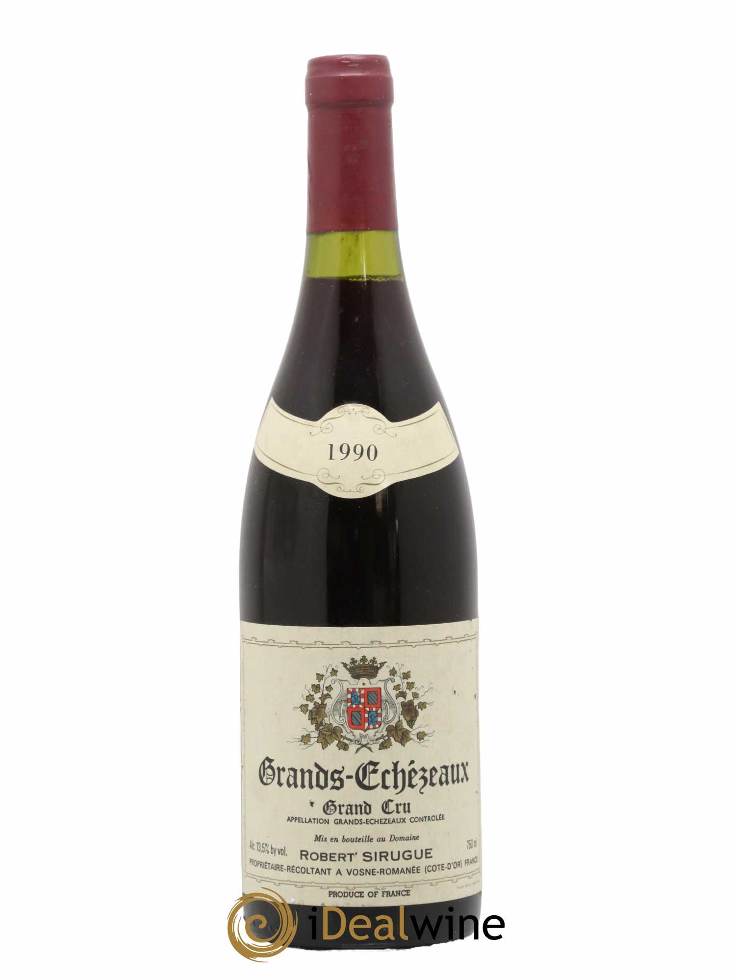 Grands-Echezeaux Grand Cru Robert Sirugue (Domaine) 1990 - Lot of 1 bottle - 0