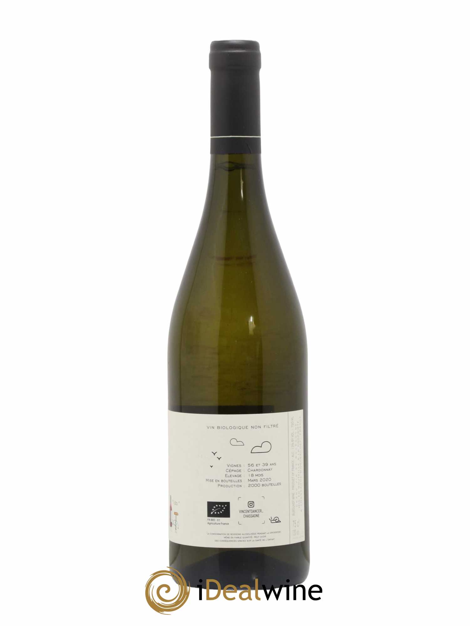 Meursault 1er Cru Perrières Vincent Dancer  2018 - Lot de 1 bouteille - 1