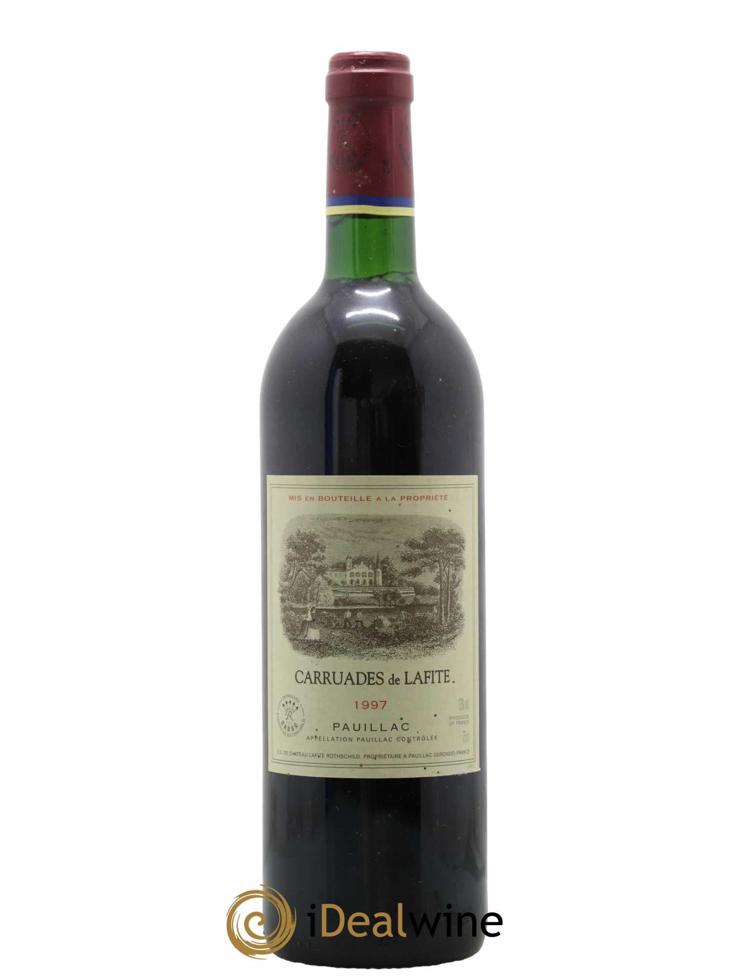 Carruades de Lafite Rothschild Second Vin 1997 - Posten von 1 Flasche - 0