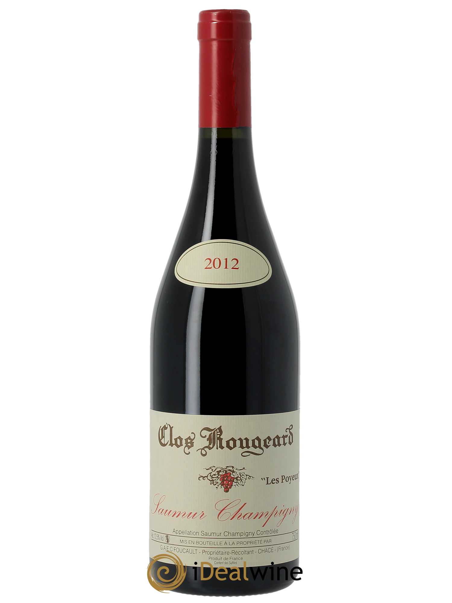 Saumur-Champigny Les Poyeux Clos Rougeard 2012 - Posten von 1 Flasche - 0