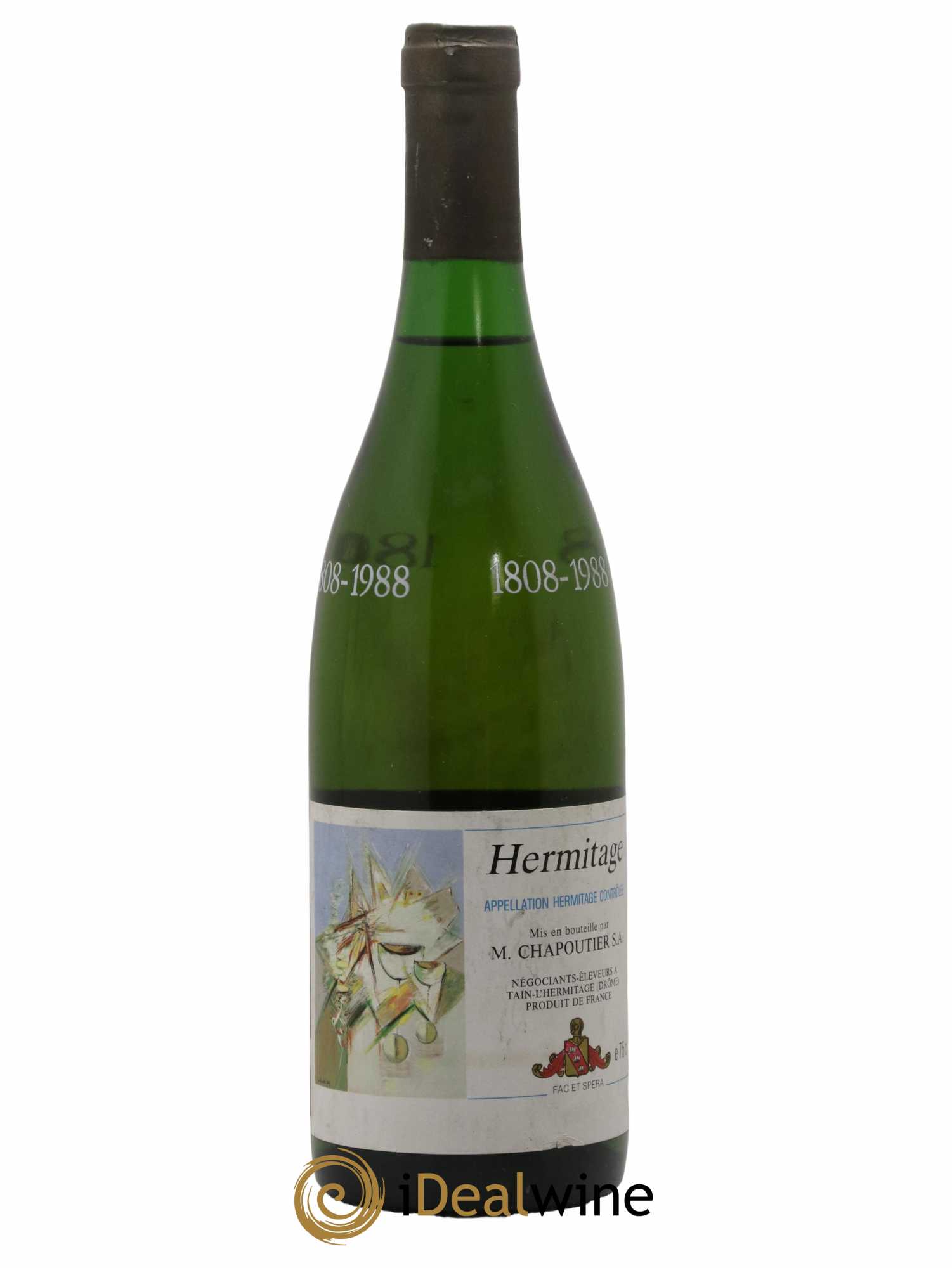 Hermitage Cuvée Anniversaire Domaine M. Chapoutier 1986 - Lot de 1 bouteille - 0