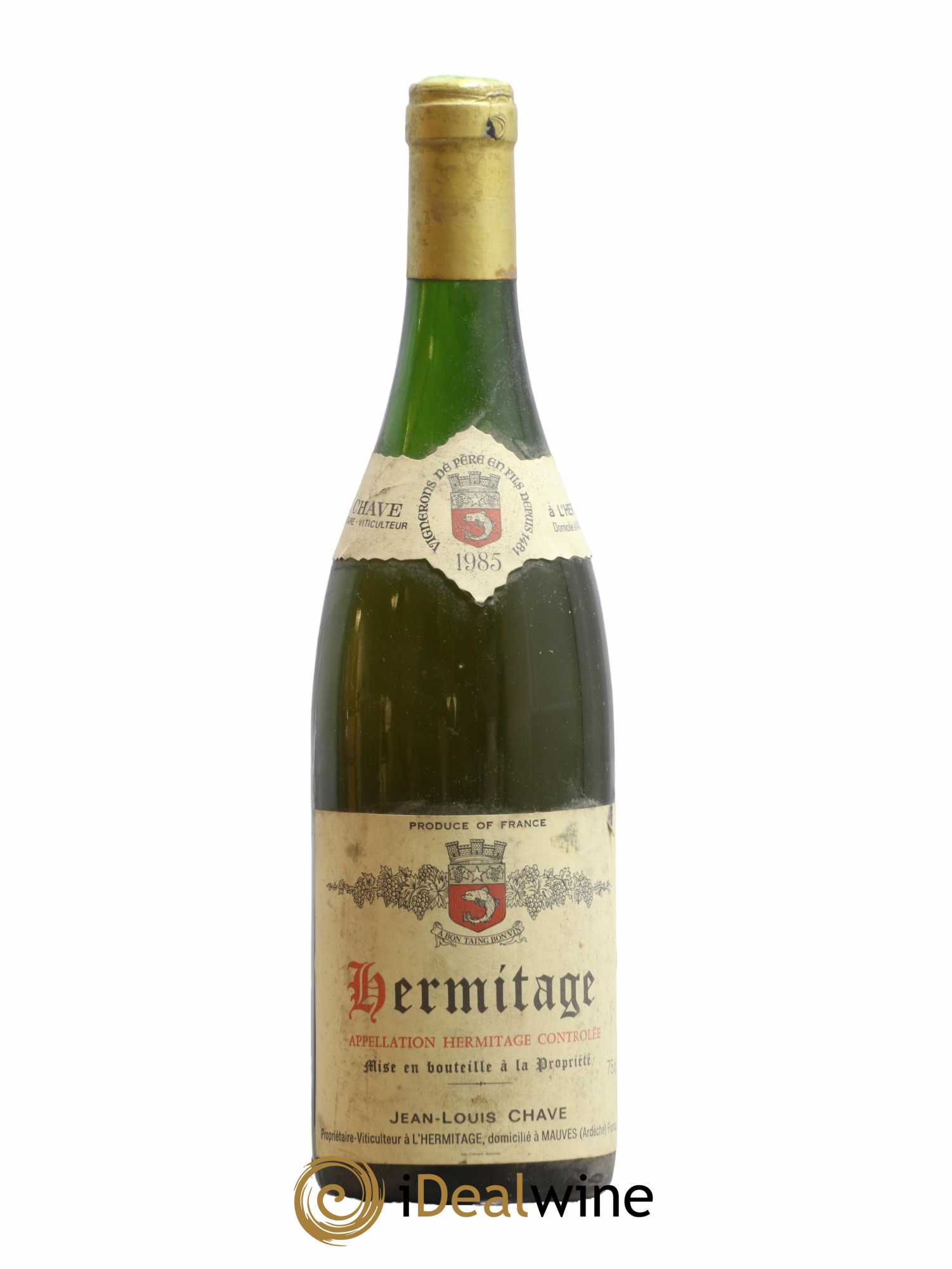 Hermitage Jean-Louis Chave  1985 - Lot de 1 bouteille - 0