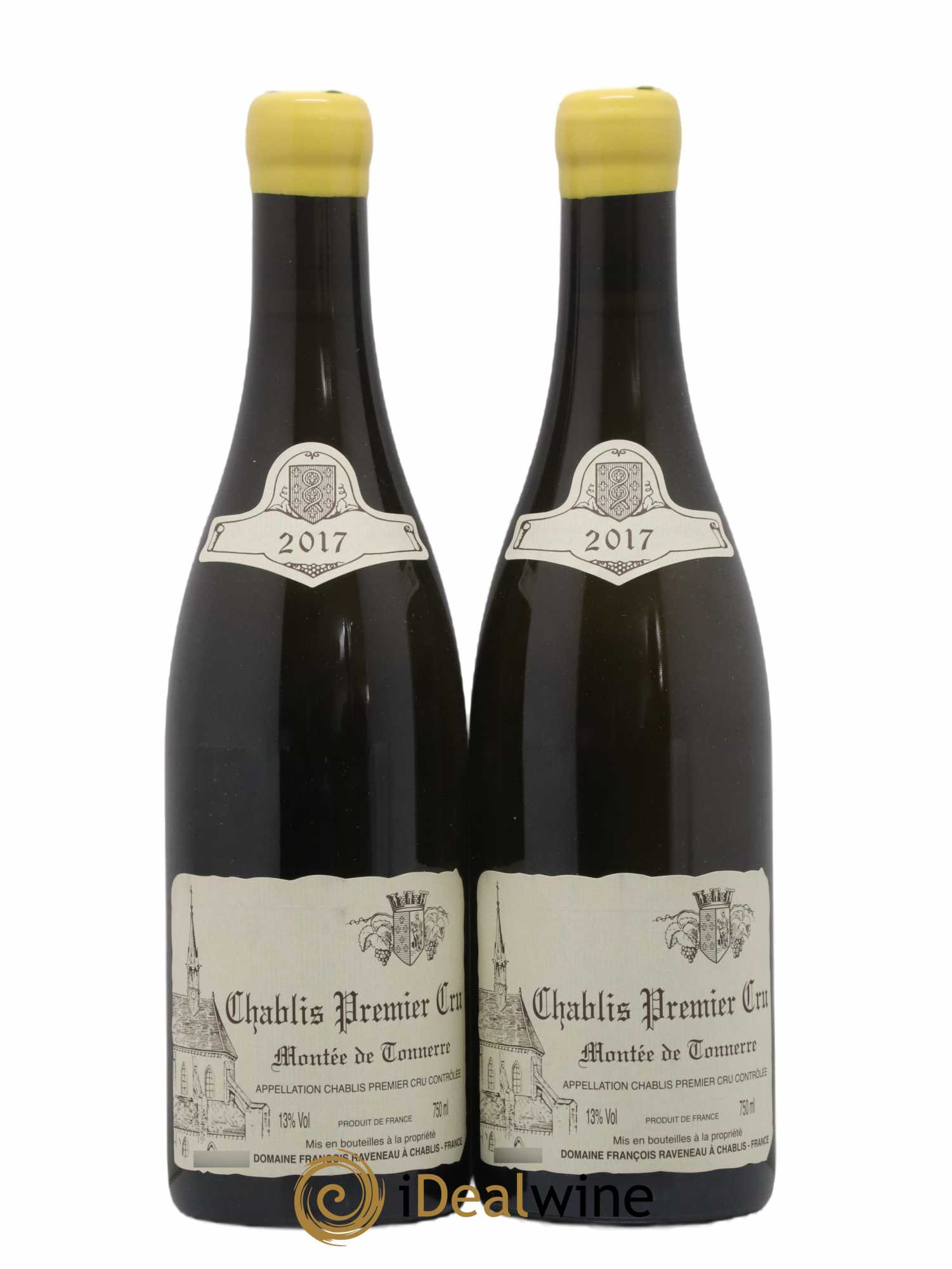 Chablis 1er Cru Montée de Tonnerre Raveneau (Domaine) 2017 - Lot de 2 bouteilles - 0