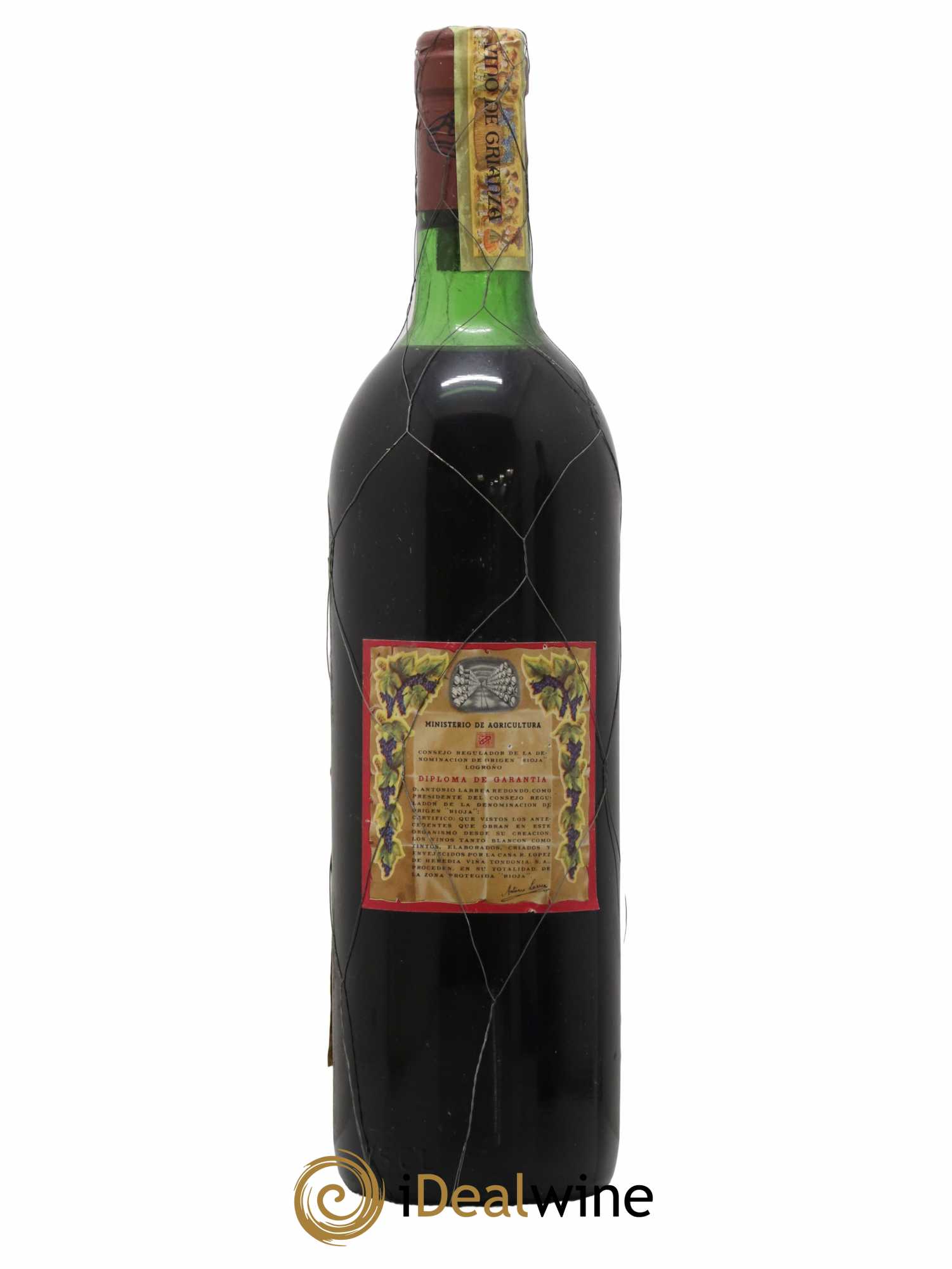 Rioja Gran Reserva Vina Tondonia R. Lopez de Heredia 1964 - Lotto di 1 bottiglia - 1