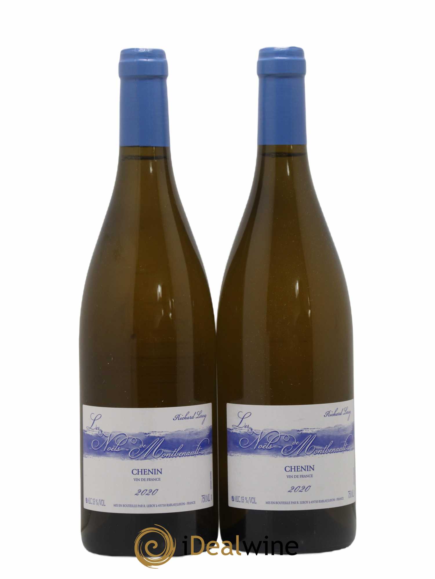 Vin de France Les Noëls de Montbenault Richard Leroy  2020 - Lot de 2 bouteilles - 0