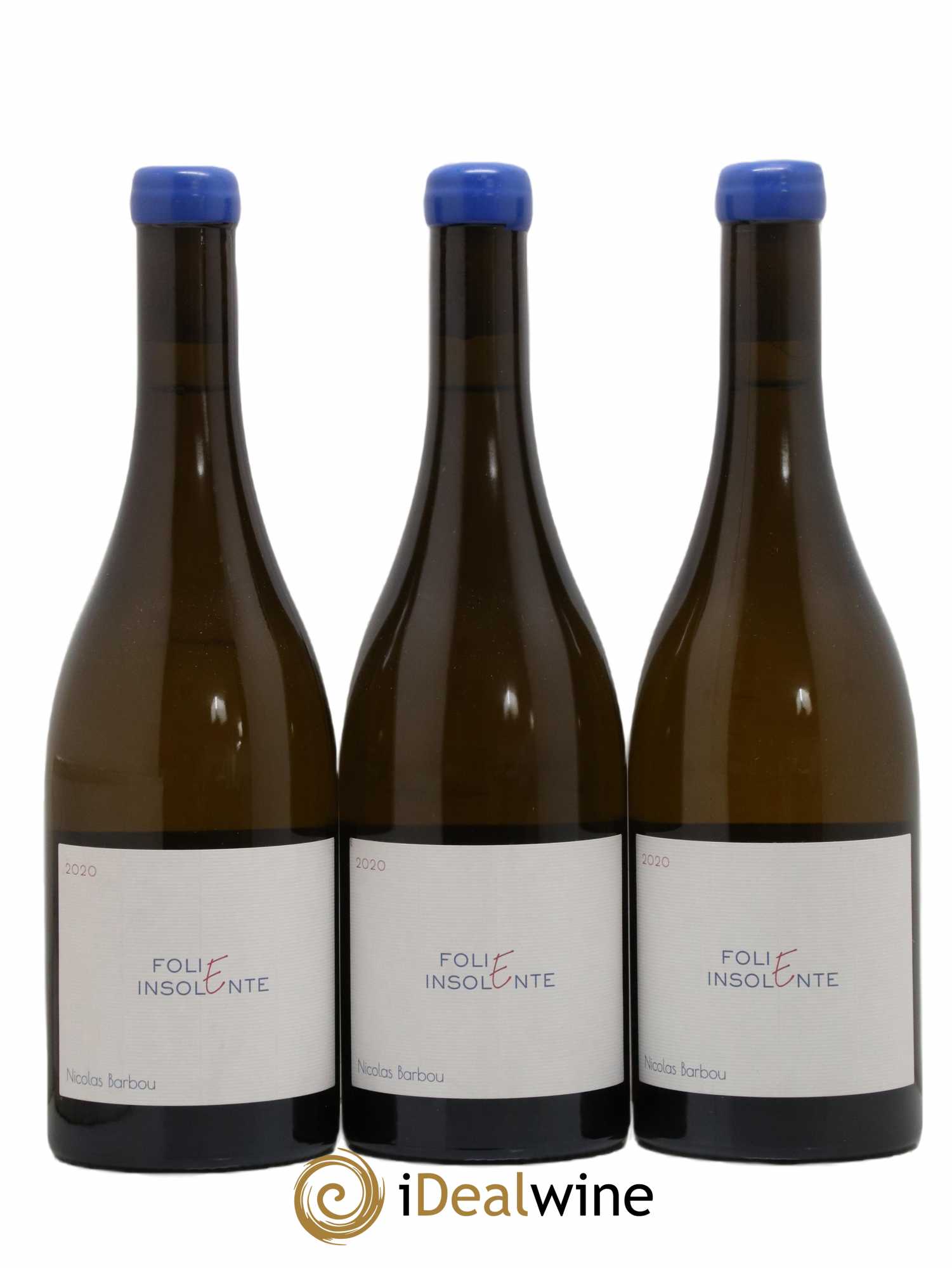 Touraine-Oisly Folie Insolente Nicolas Barbou 2020 - Lot de 3 bouteilles - 0