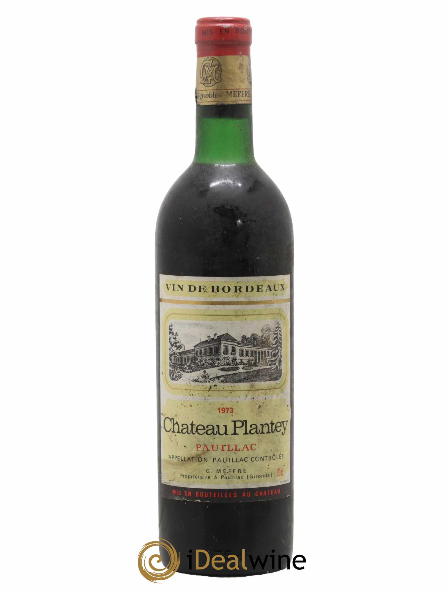 Château Plantey Cru Bourgeois 1973 - Lotto di 1 bottiglia - 0