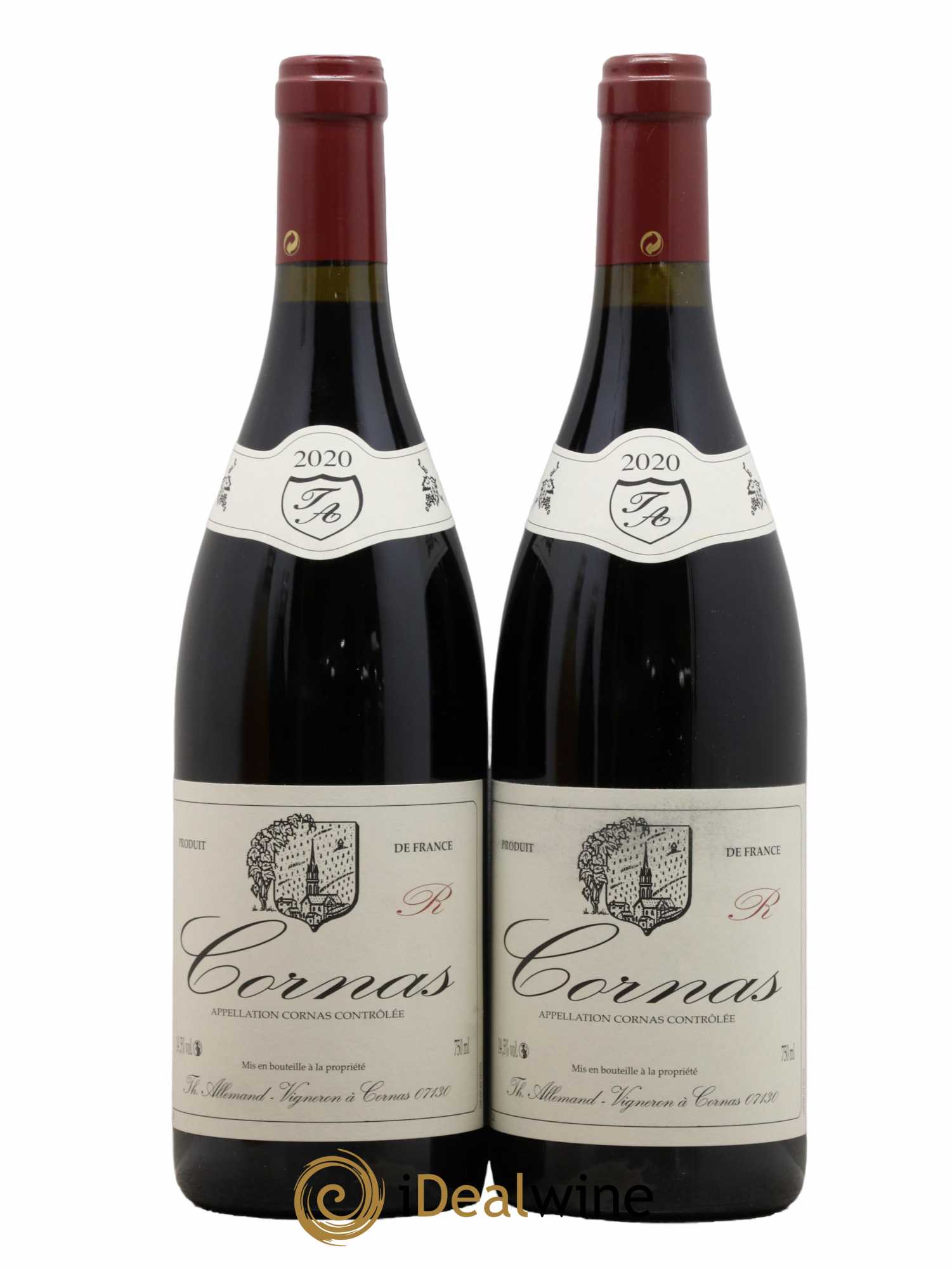 Cornas Reynard Thierry Allemand 2020 - Lot de 2 bouteilles - 0