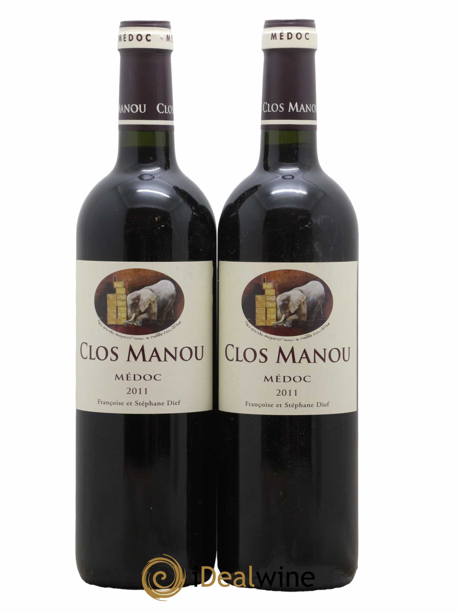 Clos Manou 2011 - Lotto di 2 bottiglie - 0