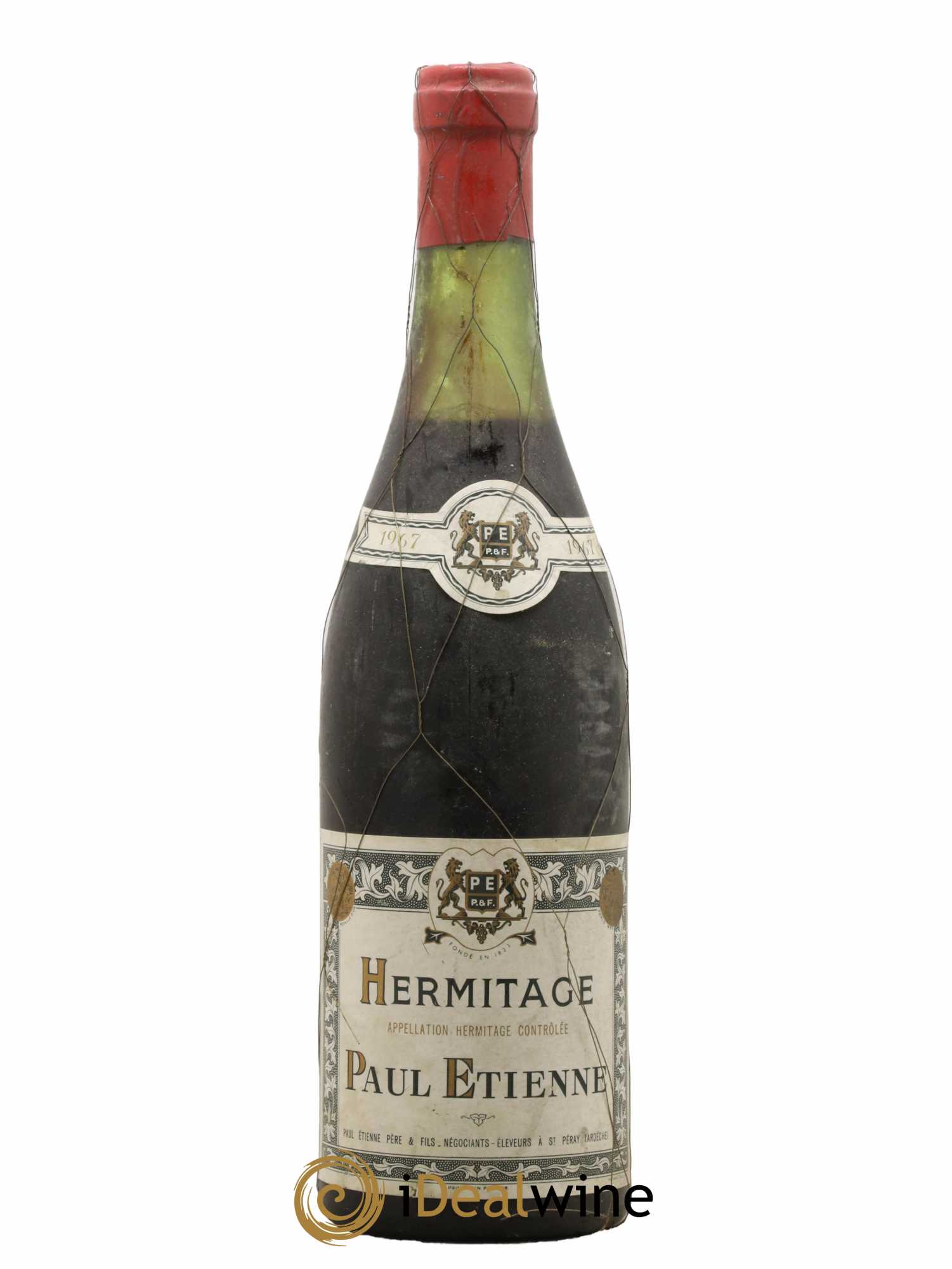 Hermitage Domaine Paul Etienne 1967 - Lot of 1 bottle - 0