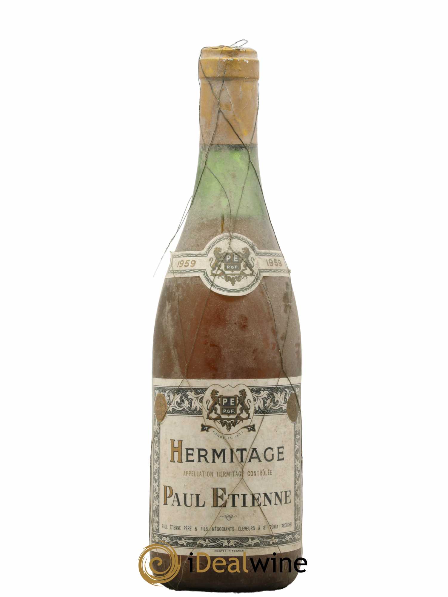 Hermitage Domaine Paul Etienne 1959 - Lotto di 1 bottiglia - 0