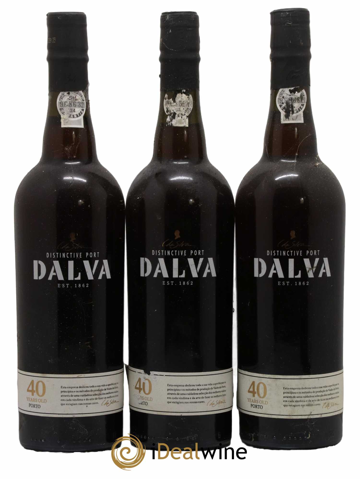 Porto 40 ans Domaine Dalva - Lot de 3 bouteilles - 0