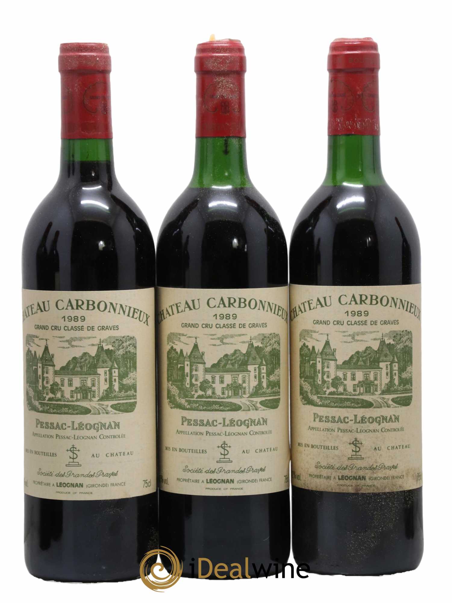 Château Carbonnieux Cru Classé de Graves 1989 - Posten von 12 Flaschen - 3