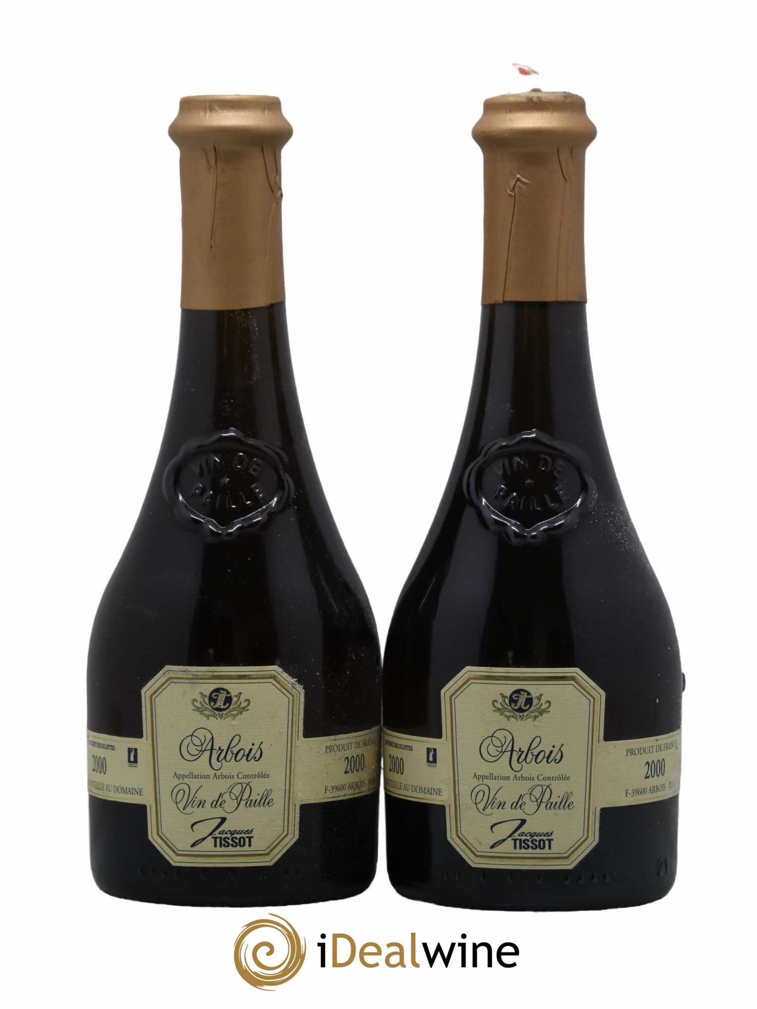 Arbois Vin de Paille Jacques Tissot 2000 - Lot de 2 demi bouteilles - 0