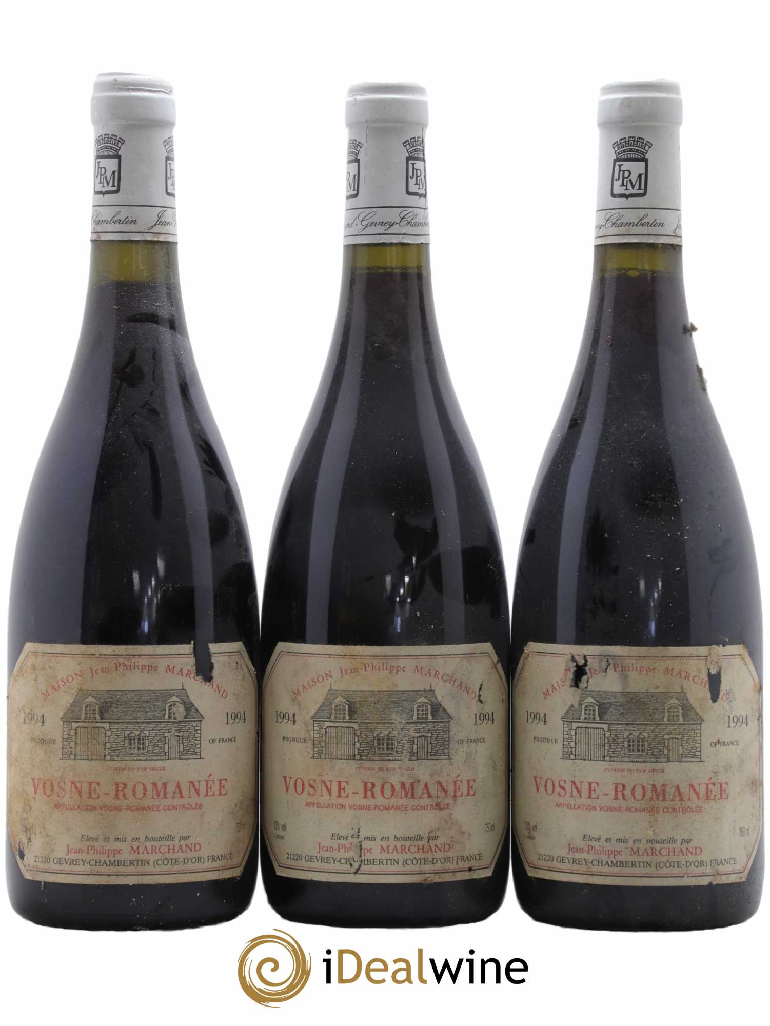 Vosne-Romanée Domaine Marchand 1994 - Lot of 3 bottles - 0