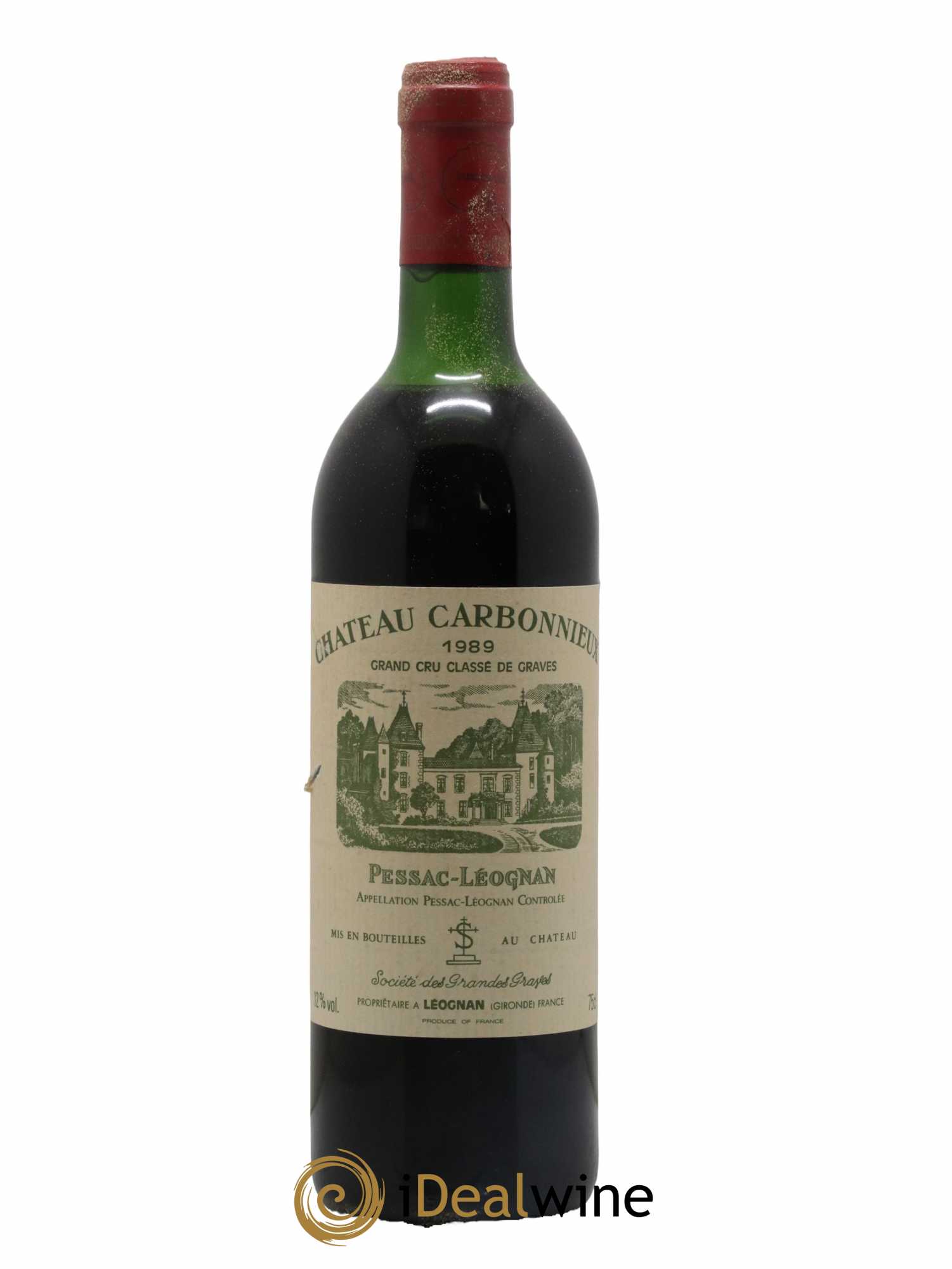 Château Carbonnieux Cru Classé de Graves 1989 - Lot de 1 bouteille - 0