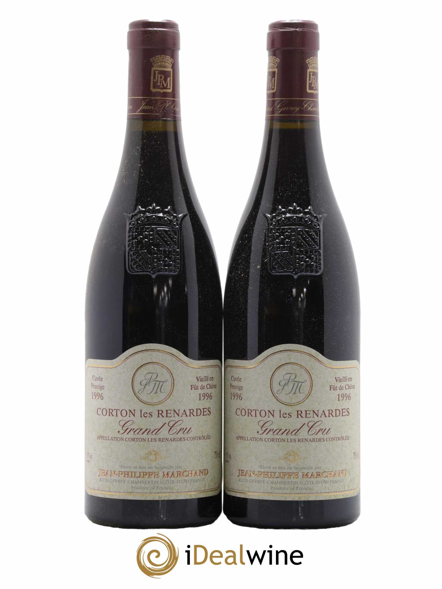 Corton Grand Cru Les Renardes Domaine Jean-Philippe Marchand 1996 - Posten von 2 Flaschen - 0