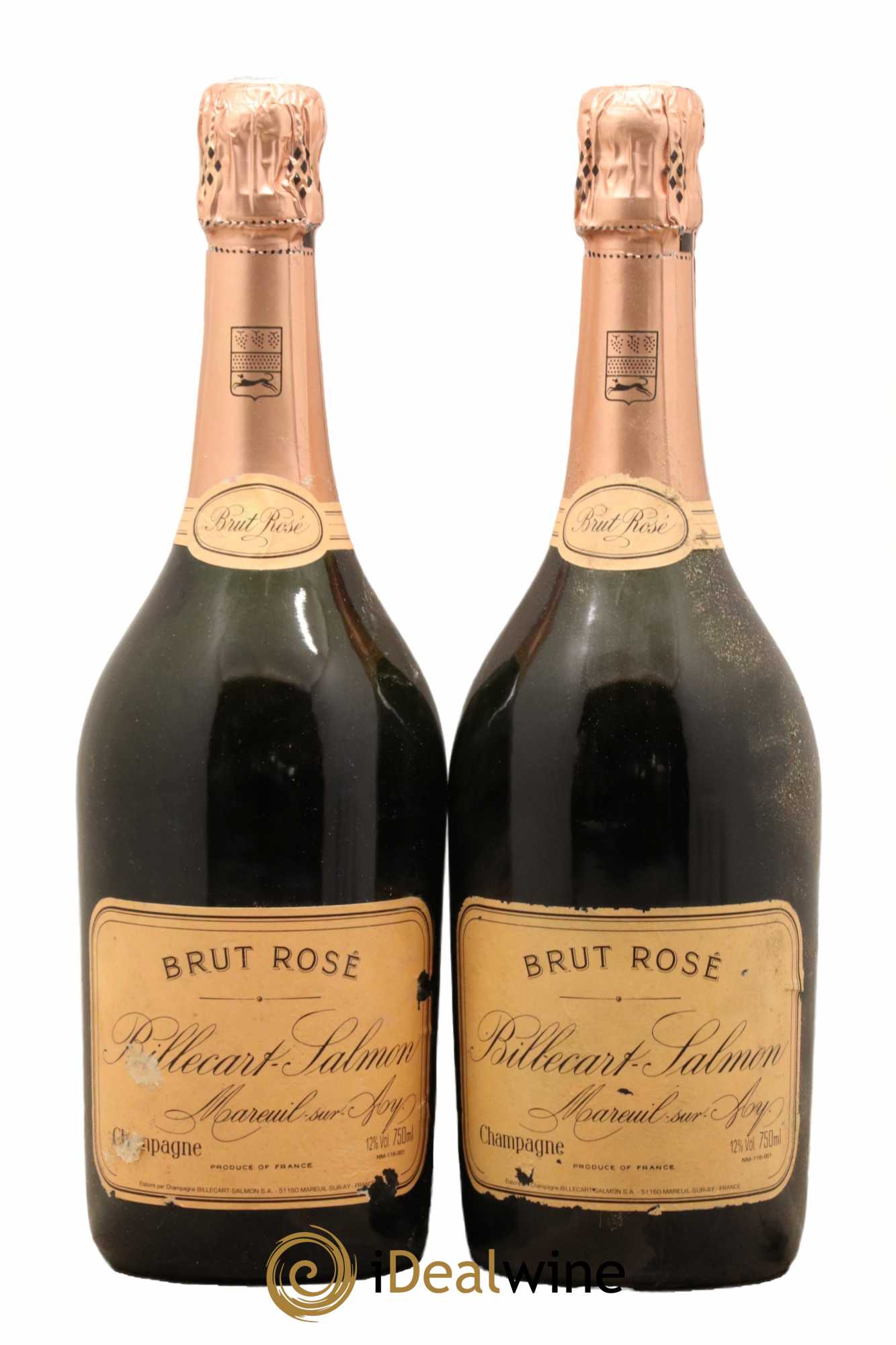 Rosé Billecart-Salmon - Lot of 2 bottles - 0