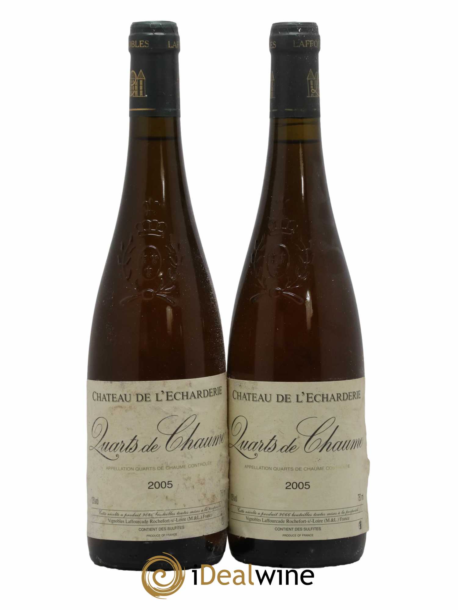 Quarts de Chaume Château de l'Echarderie 2005 - Lotto di 2 bottiglie - 0