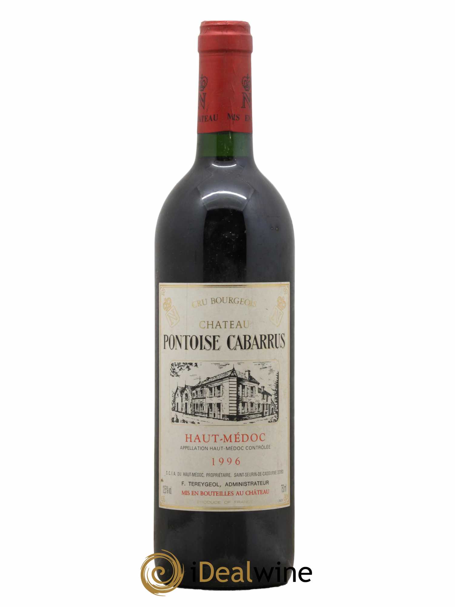 Château Pontoise Cabarrus Cru Bourgeois 1996 - Lot de 1 bouteille - 0