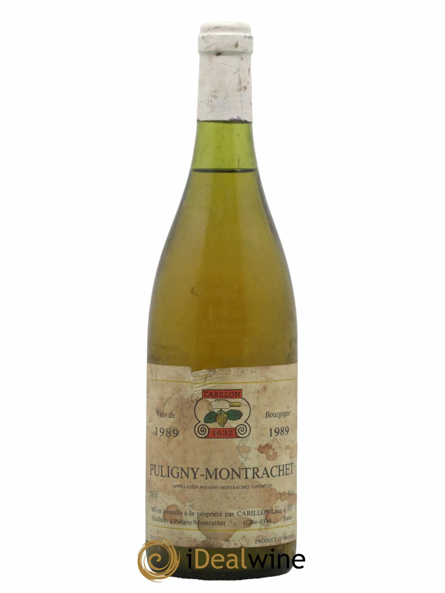 Puligny-Montrachet Louis Carillon & Fils 1989 - Lot de 1 bouteille - 0