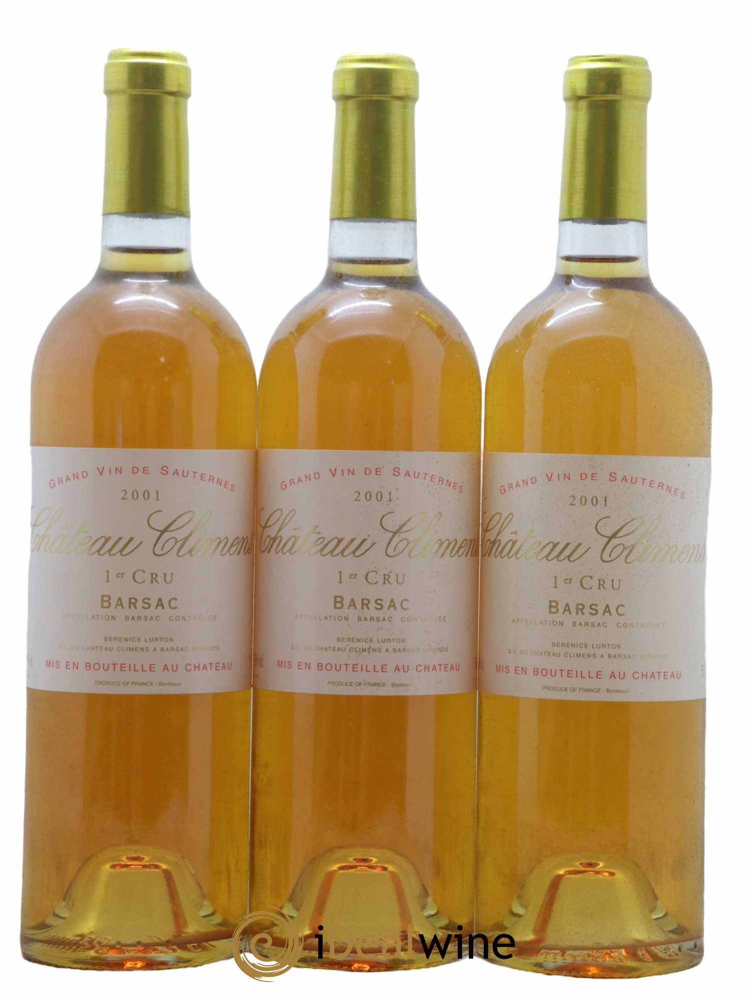 Château Climens 1er Grand Cru Classé 2001 - Lotto di 6 bottiglie - 2