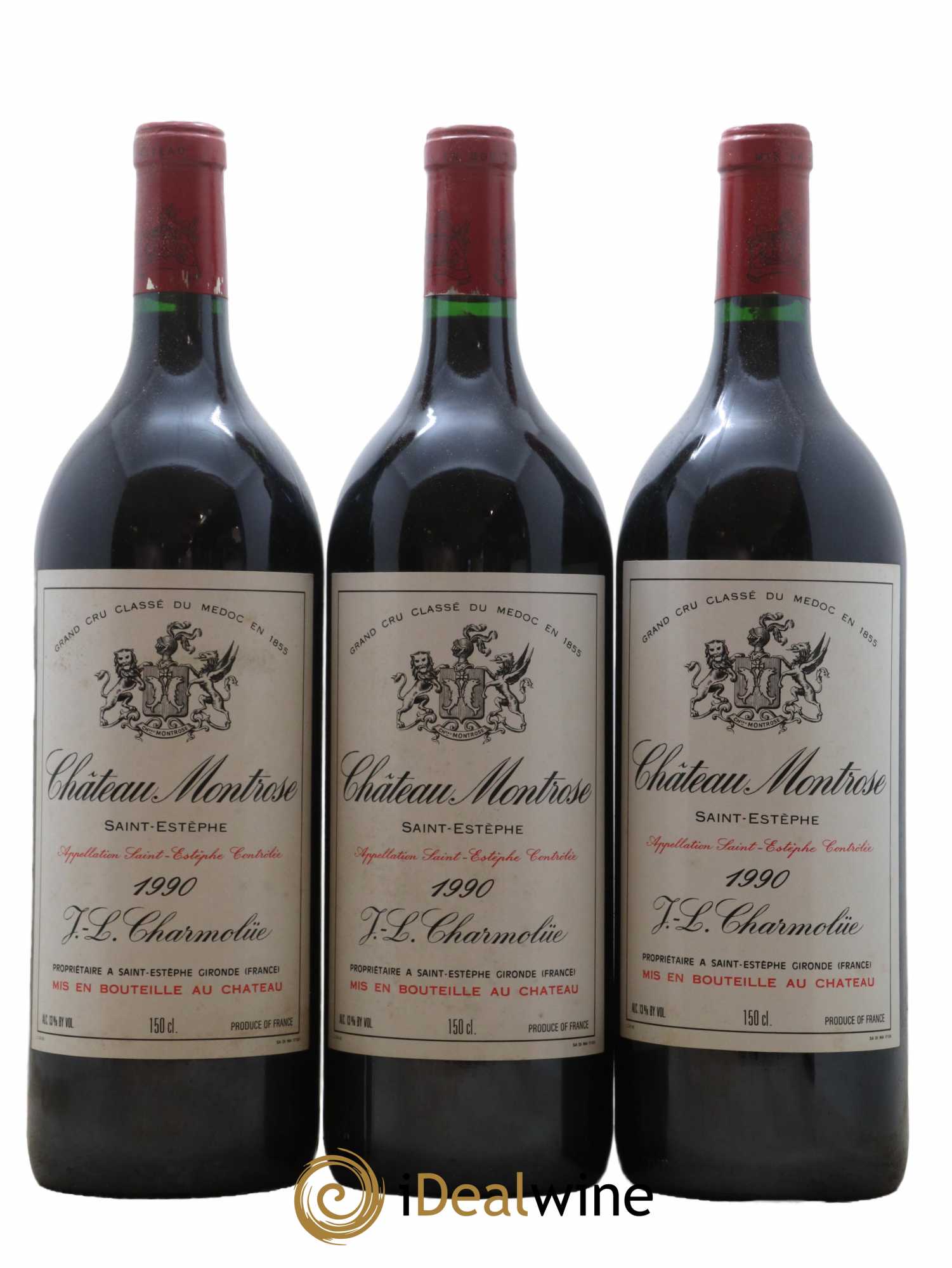 Château Montrose 2ème Grand Cru Classé 1990 - Posten von 6 Magnum - 1