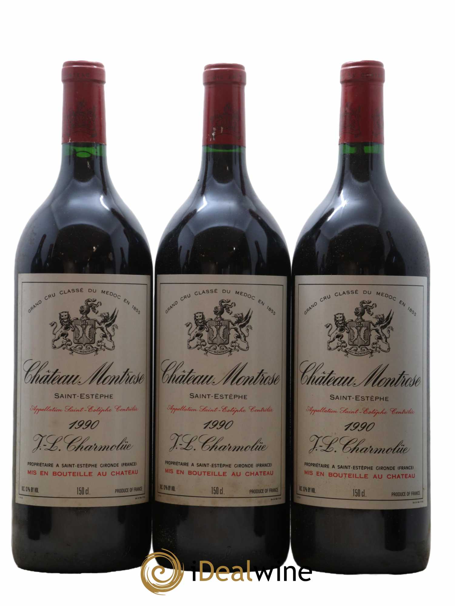 Château Montrose 2ème Grand Cru Classé 1990 - Posten von 6 Magnum - 2