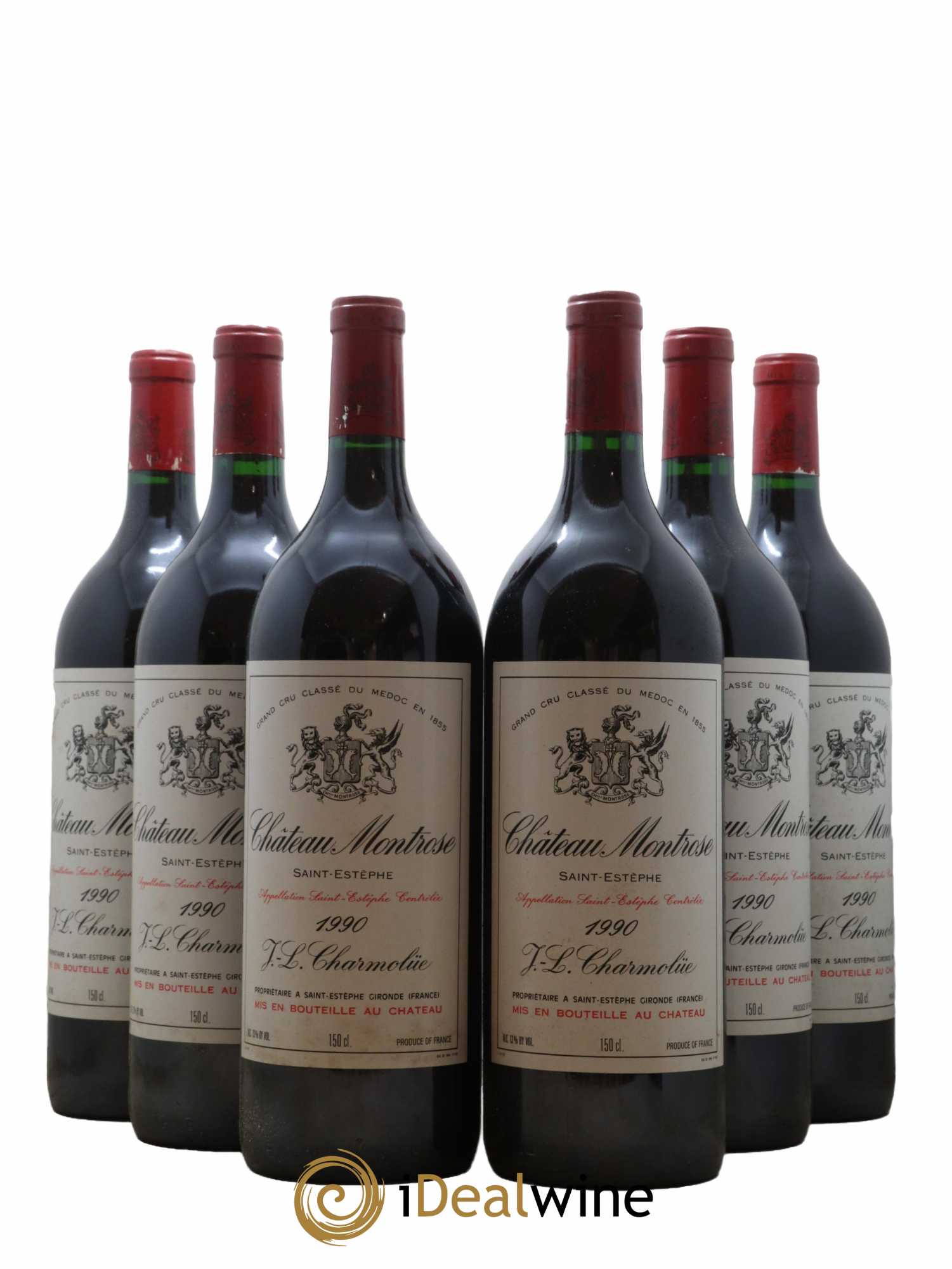 Château Montrose 2ème Grand Cru Classé 1990 - Lot de 6 magnums - 0