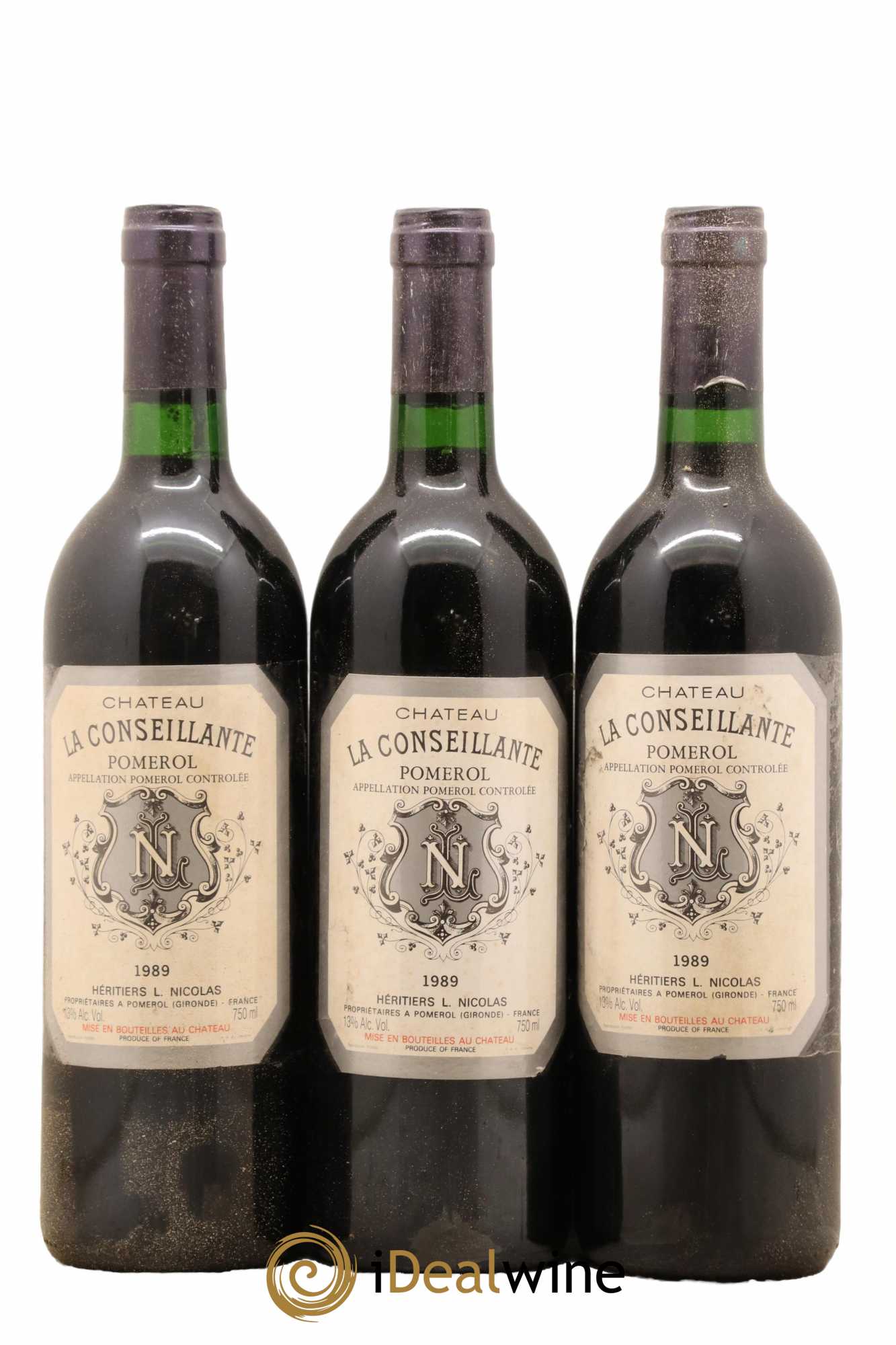 Château la Conseillante 1989 - Lot of 12 bottles - 3