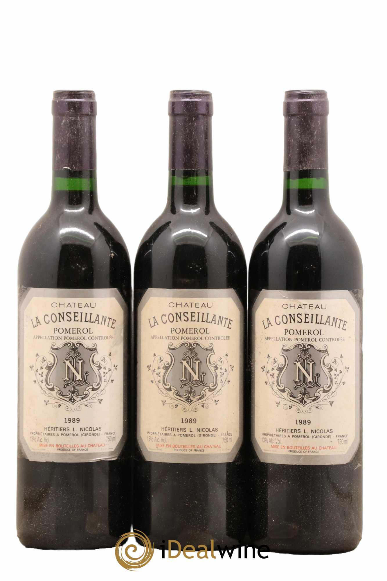 Château la Conseillante 1989 - Lot de 12 bouteilles - 4