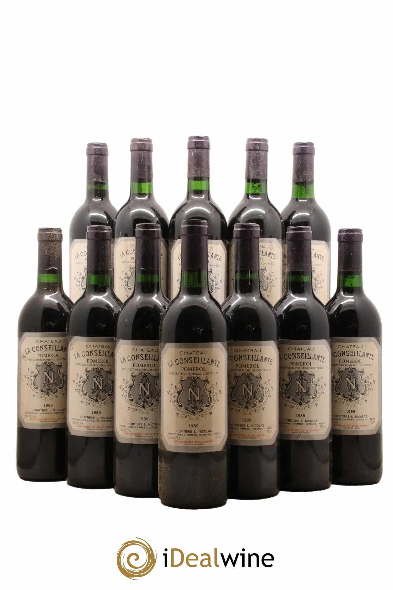 Château la Conseillante 1989 - Lot of 12 bottles - 0