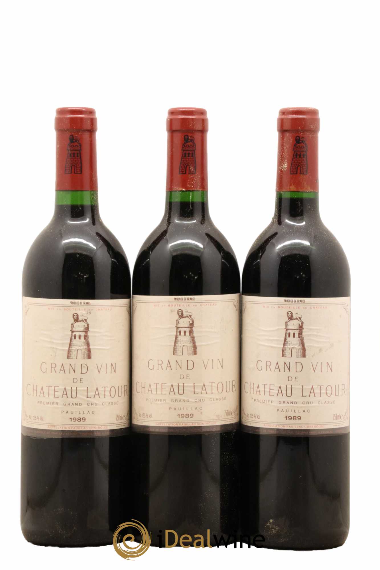 Château Latour 1er Grand Cru Classé 1989 - Lot of 12 bottles - 1