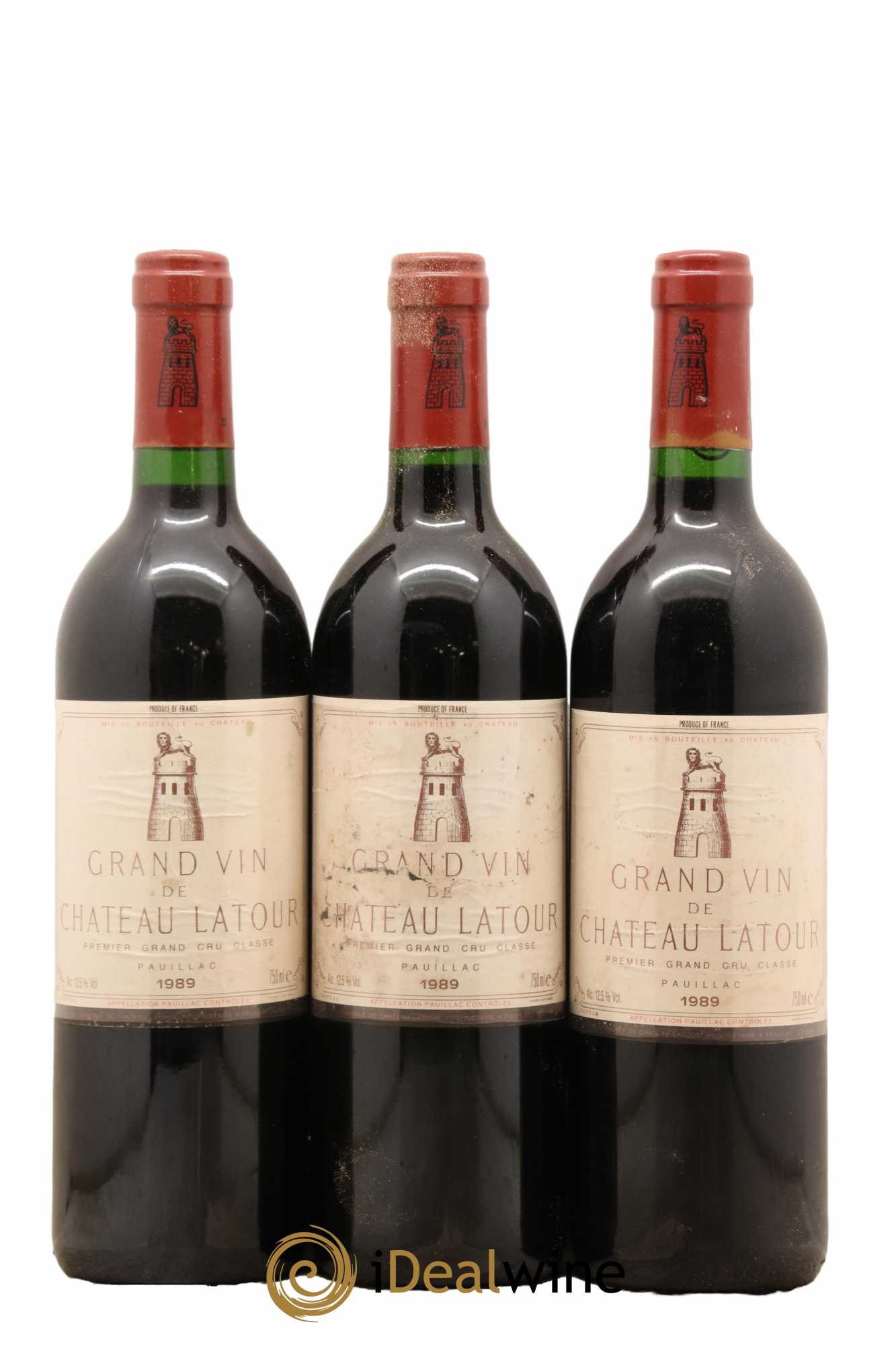 Château Latour 1er Grand Cru Classé 1989 - Lot of 12 bottles - 2