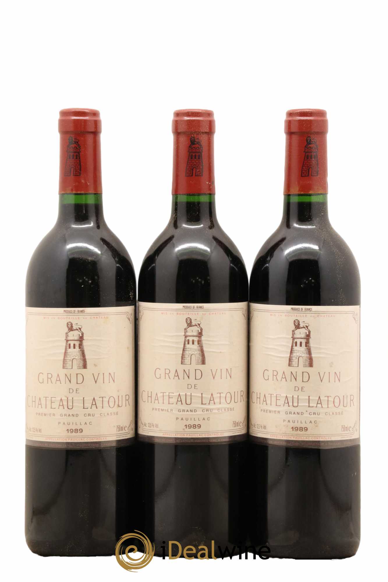 Château Latour 1er Grand Cru Classé 1989 - Lot of 12 bottles - 3