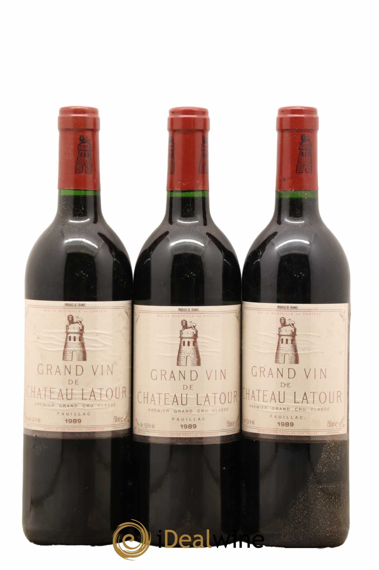 Château Latour 1er Grand Cru Classé 1989 - Lot of 12 bottles - 4