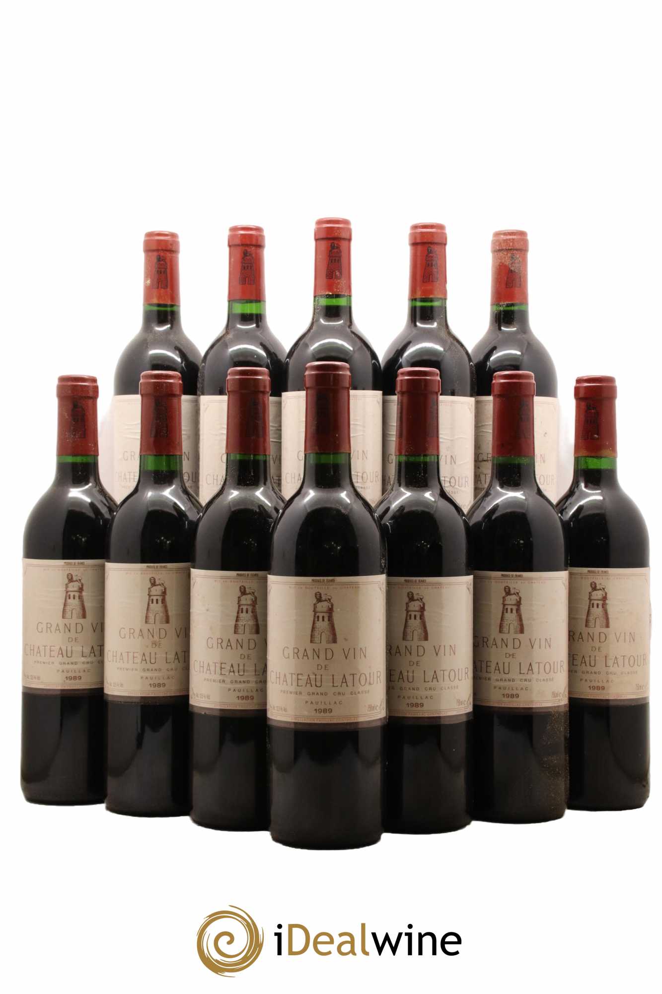 Château Latour 1er Grand Cru Classé 1989 - Lotto di 12 bottiglie - 0