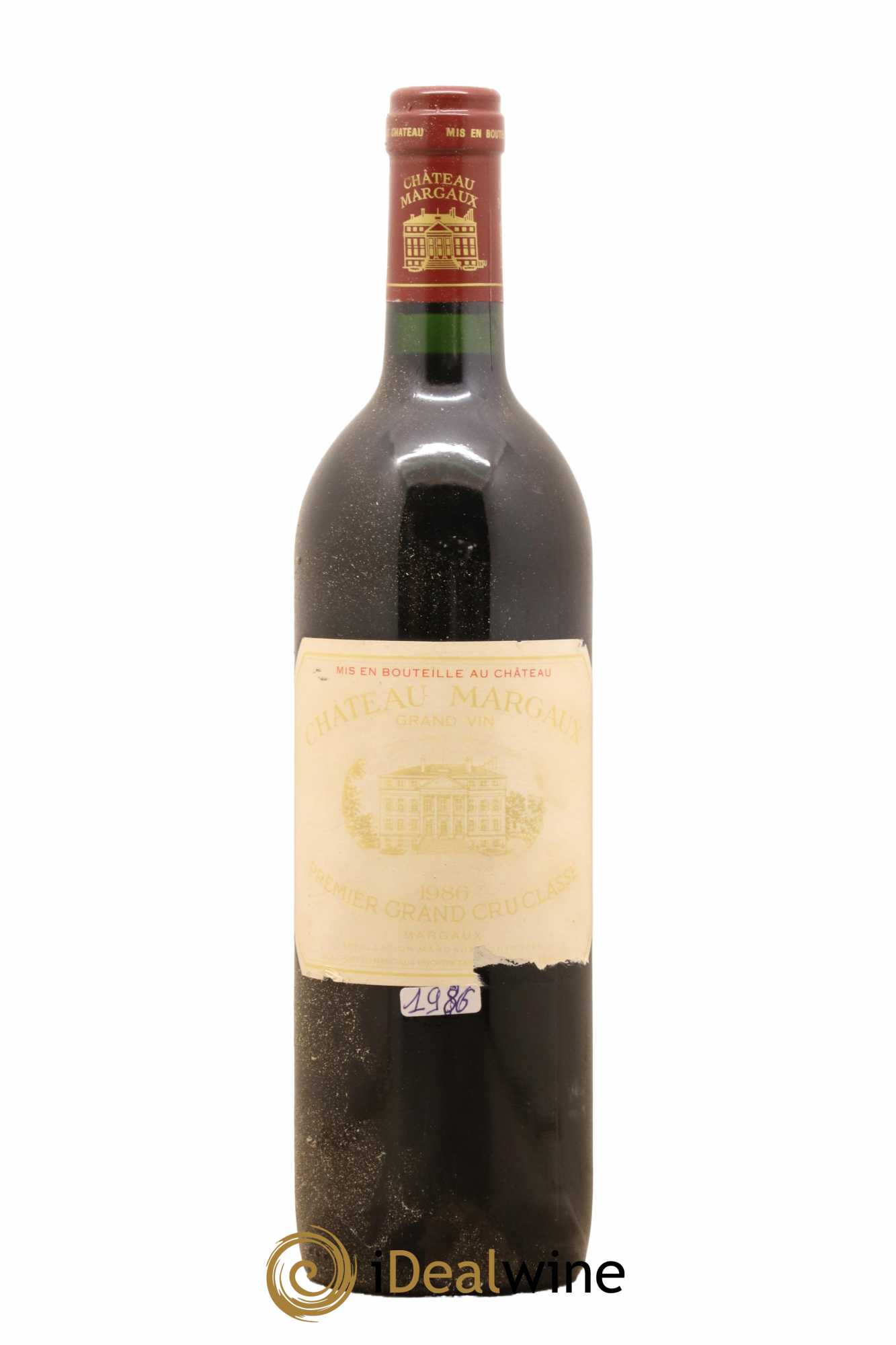 Château Margaux 1er Grand Cru Classé 1986 - Lotto di 1 bottiglia - 0