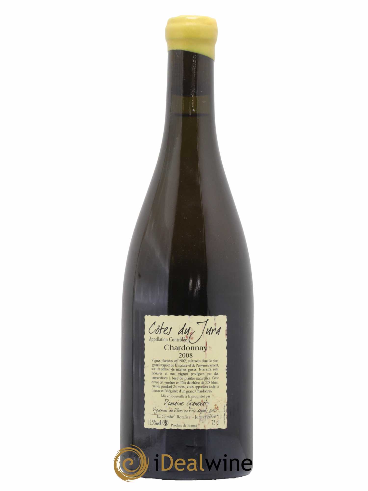 Côtes du Jura Les Chalasses Vieilles Vignes Jean-François Ganevat (Domaine) 2008 - Lot de 1 bouteille - 1