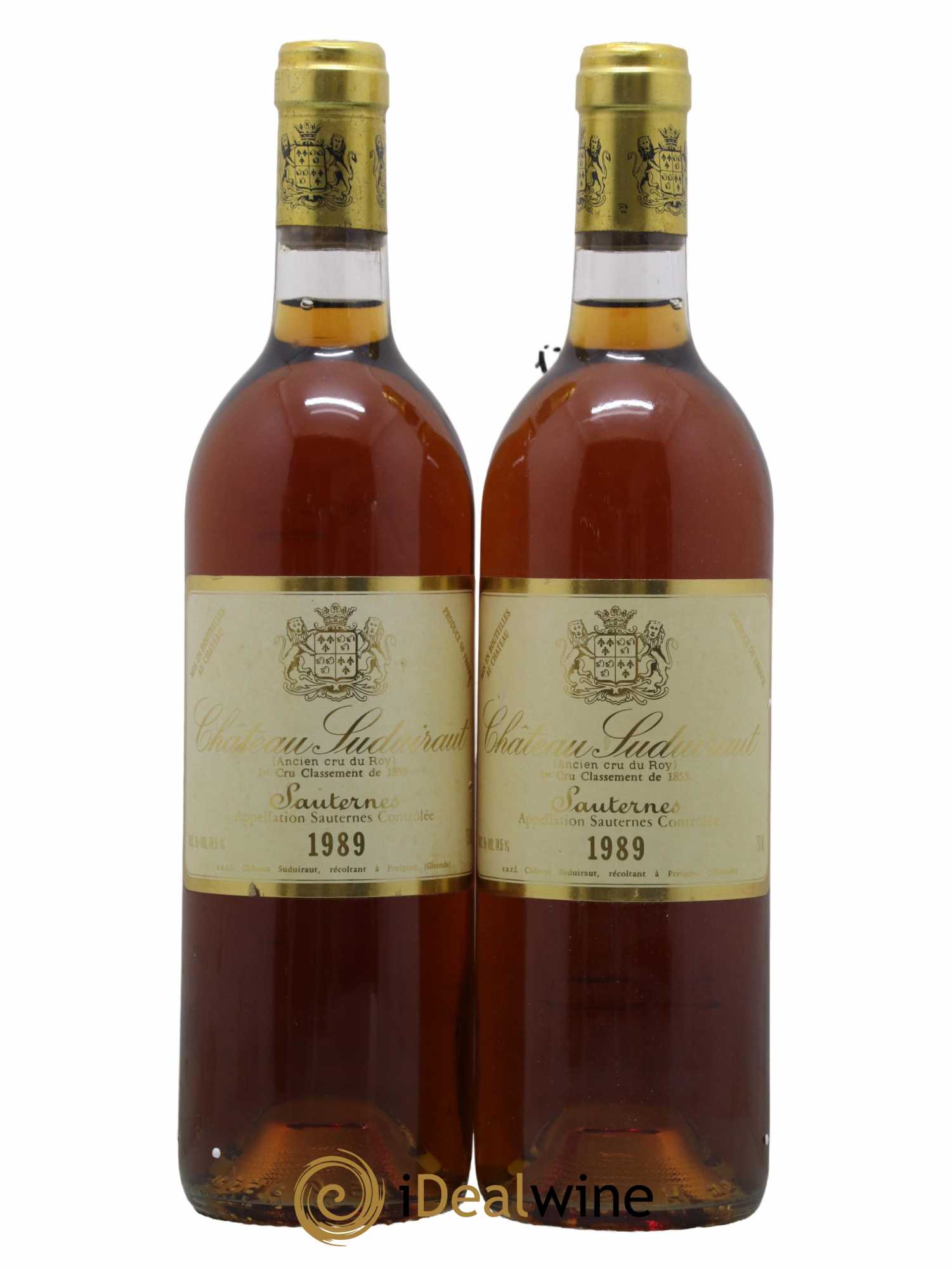 Château Suduiraut 1er Grand Cru Classé 1989 - Lot de 2 bouteilles - 0