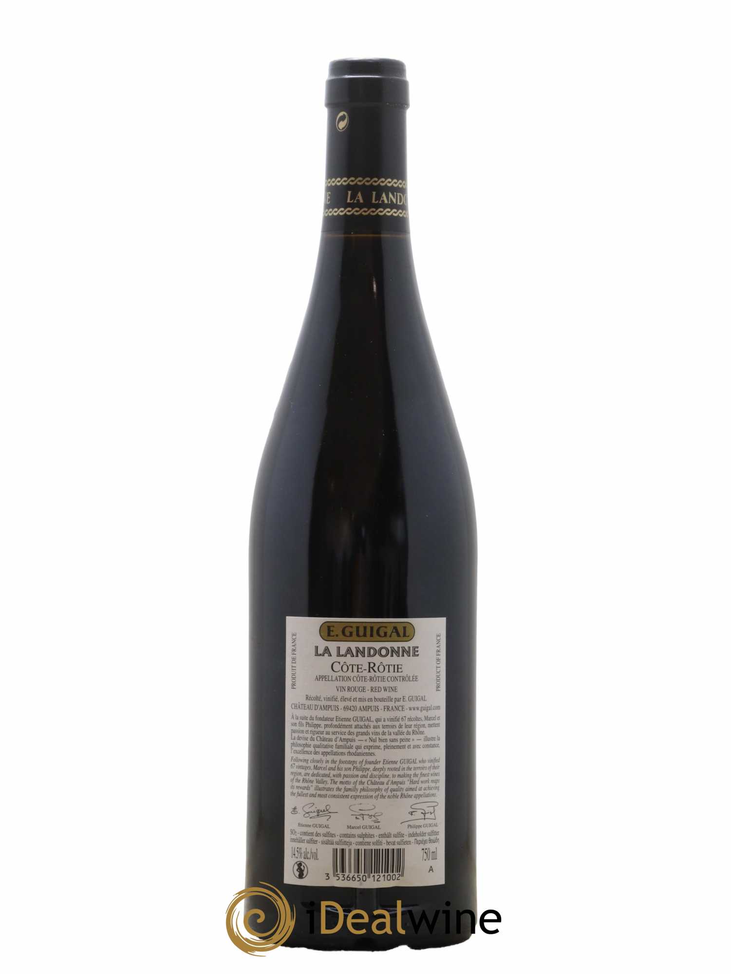 Côte-Rôtie La Landonne Guigal 2018 - Posten von 1 Flasche - 1