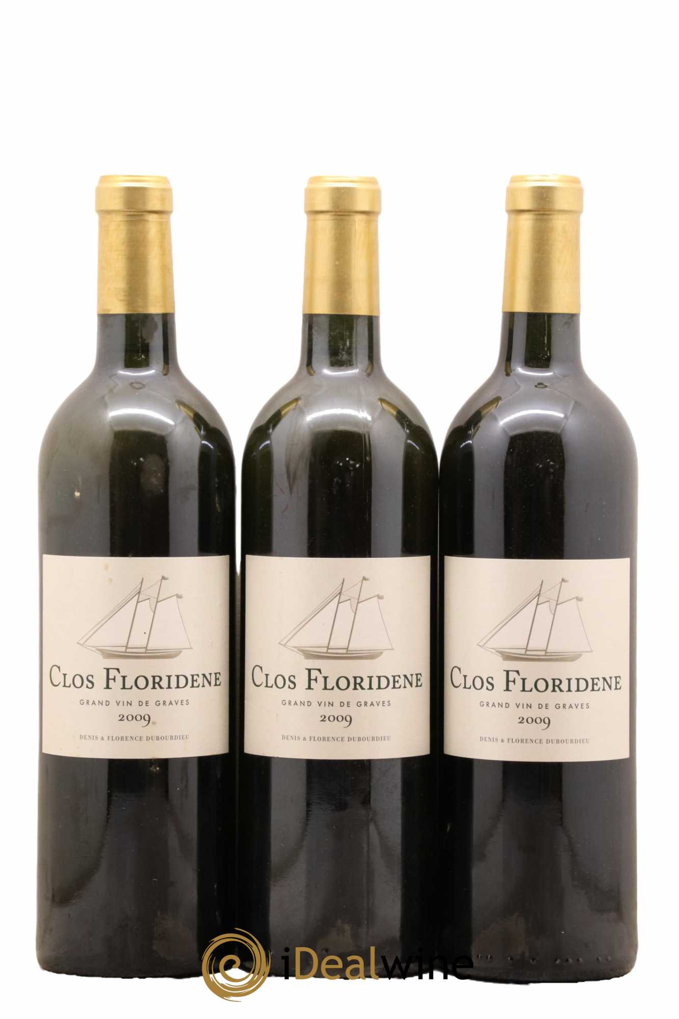 Clos Floridène  2009 - Posten von 3 Flaschen - 0