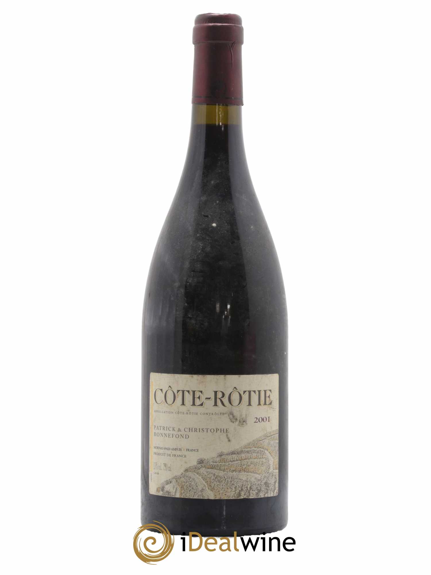 Côte-Rôtie Domaine Bonnefond 2001 - Lot of 1 bottle - 0